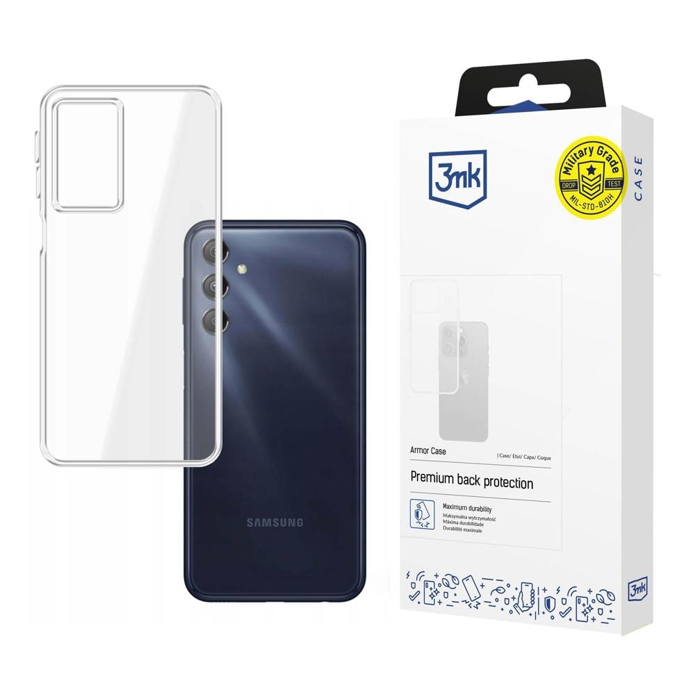 3mk Armor-etui til Samsung Galaxy M34 5G – gjennomsiktig