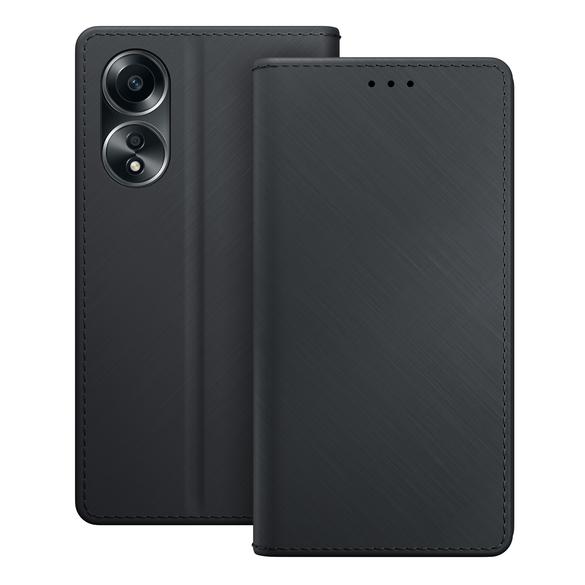 3mk lommeboketui til Oppo A58 4G – svart
