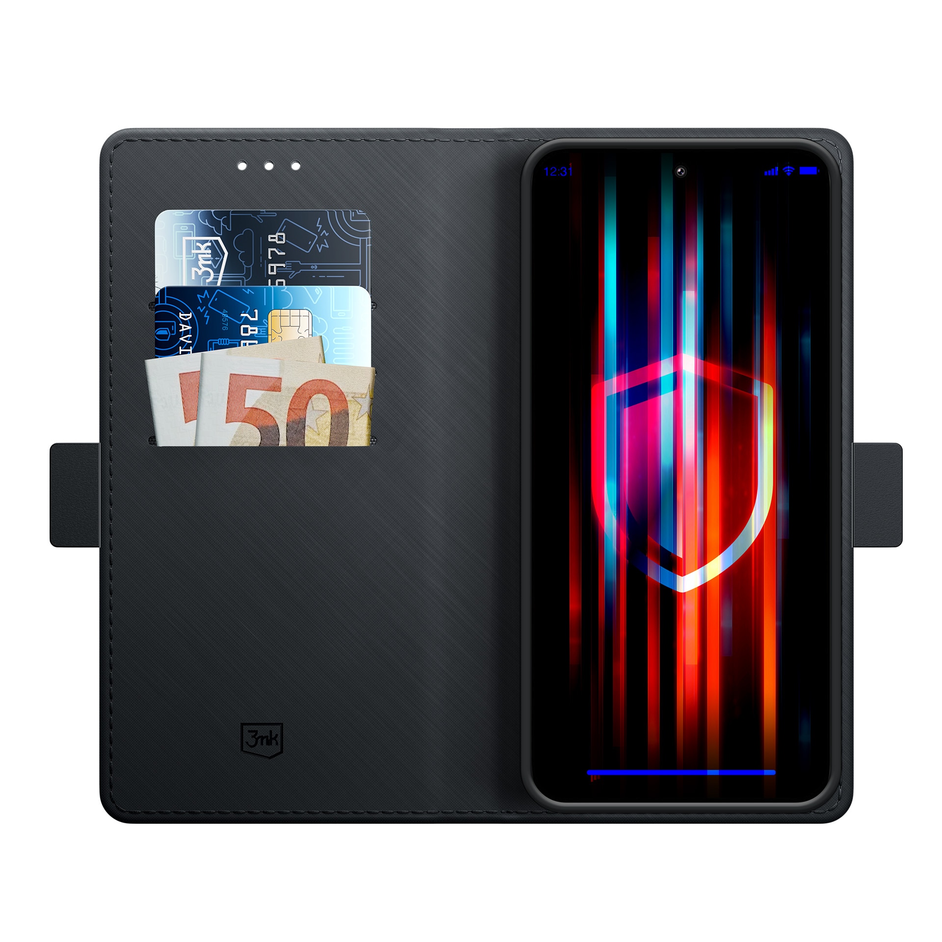 3mk lommeboketui til Oppo A58 4G – svart
