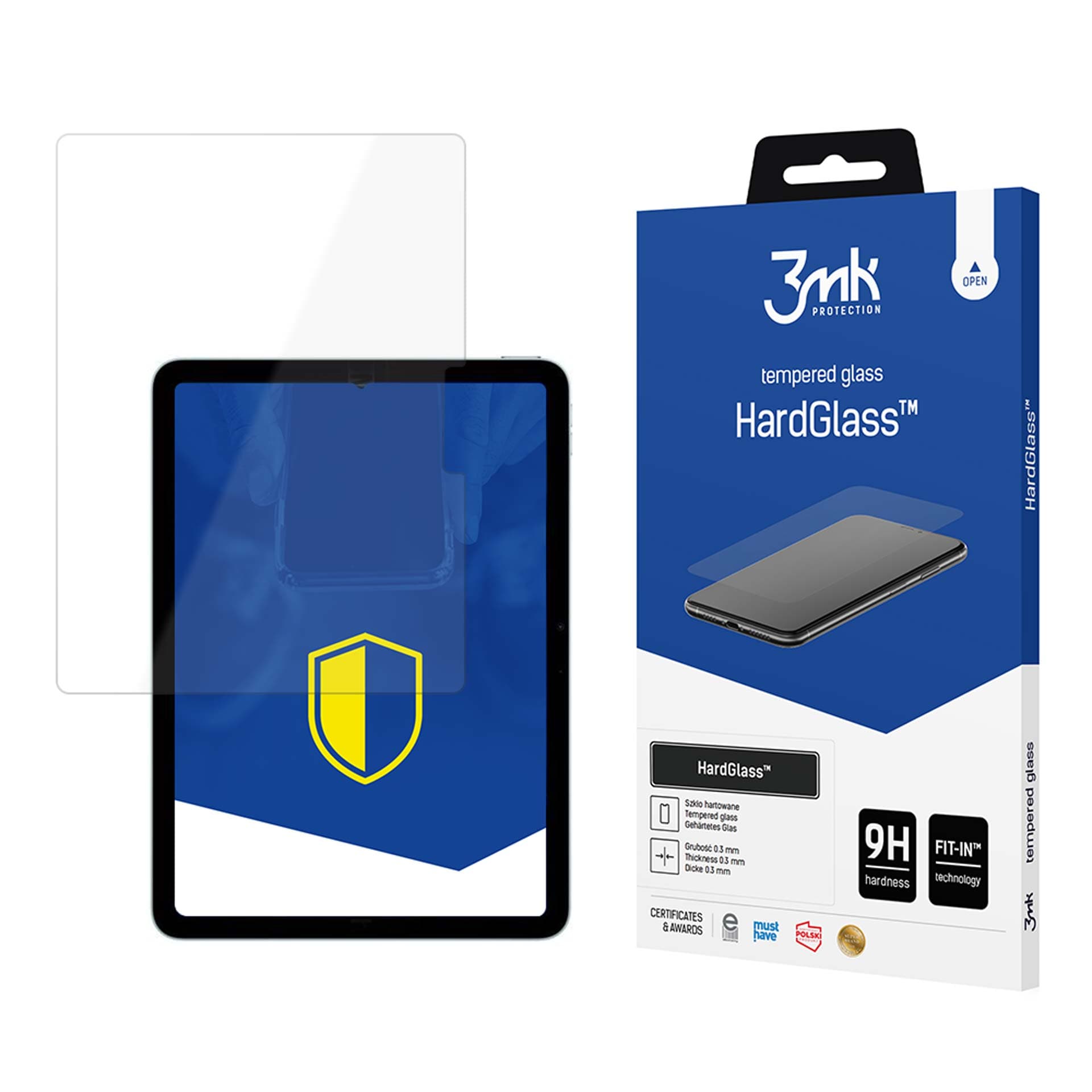 3mk HardGlass™ herdet glass til iPad Air 13" 2024