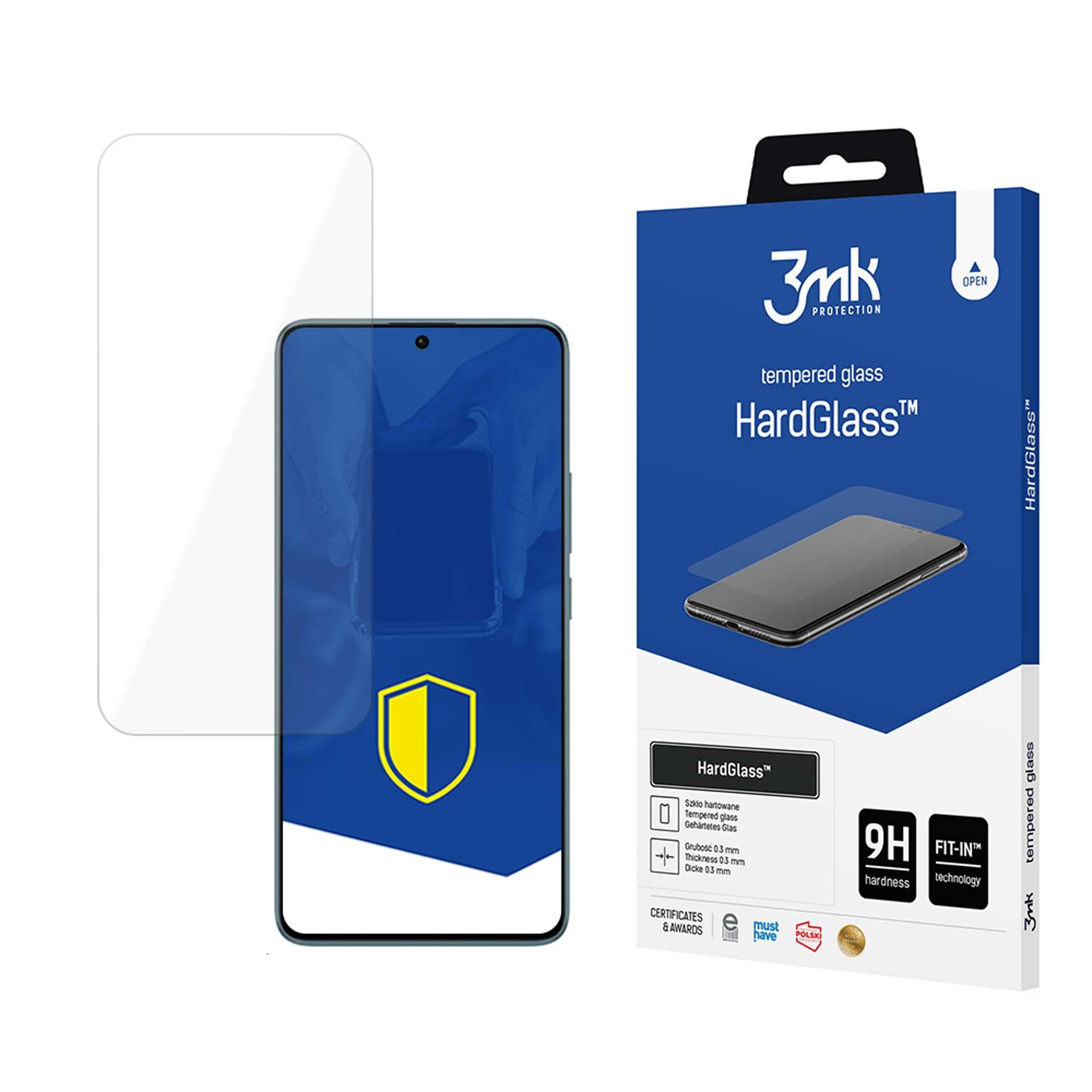 Herdet glass 3mk HardGlass™ til Xiaomi Redmi Note 13 Pro 5G