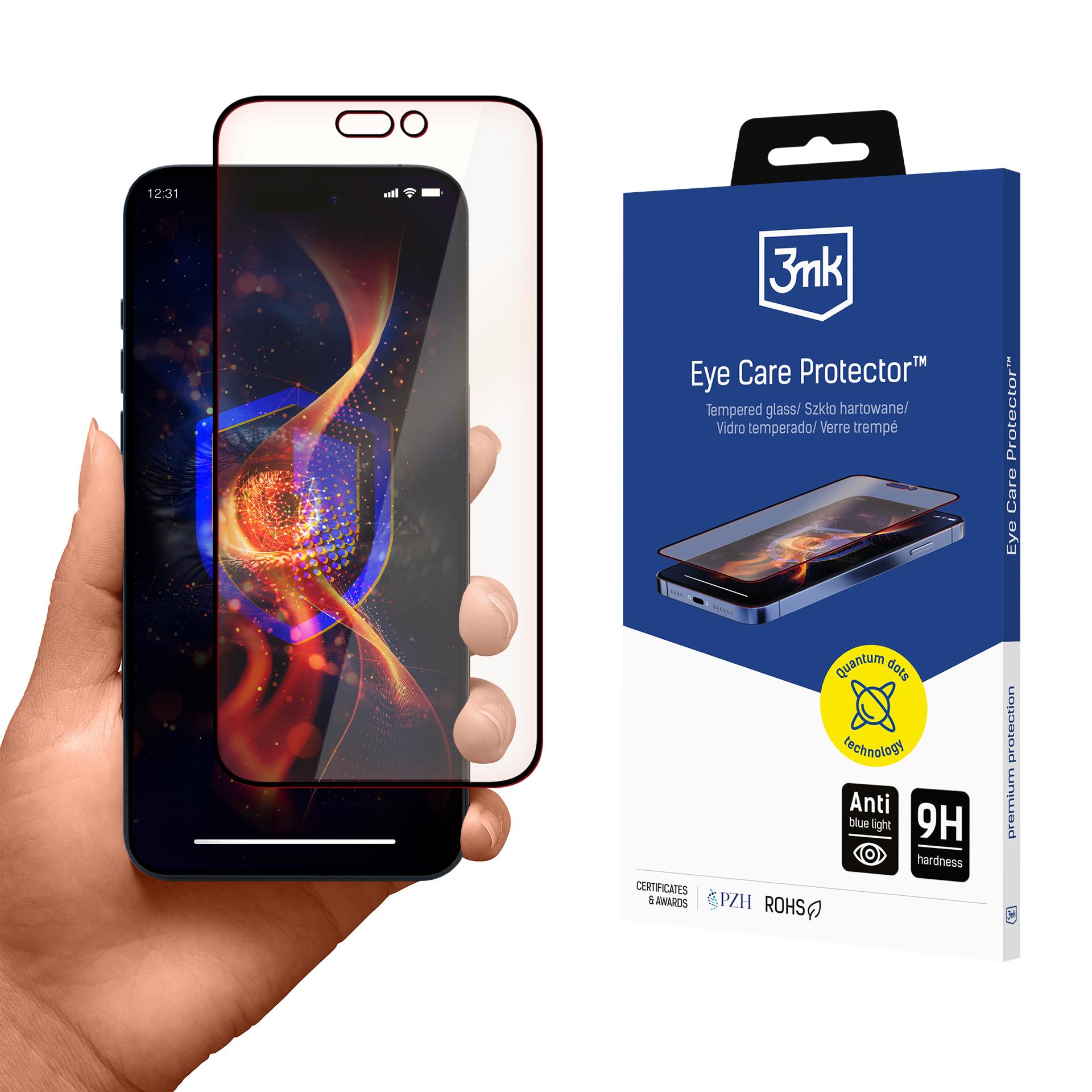 3mk Eye Care Protector – herdet glass til Apple iPhone 16 Pro