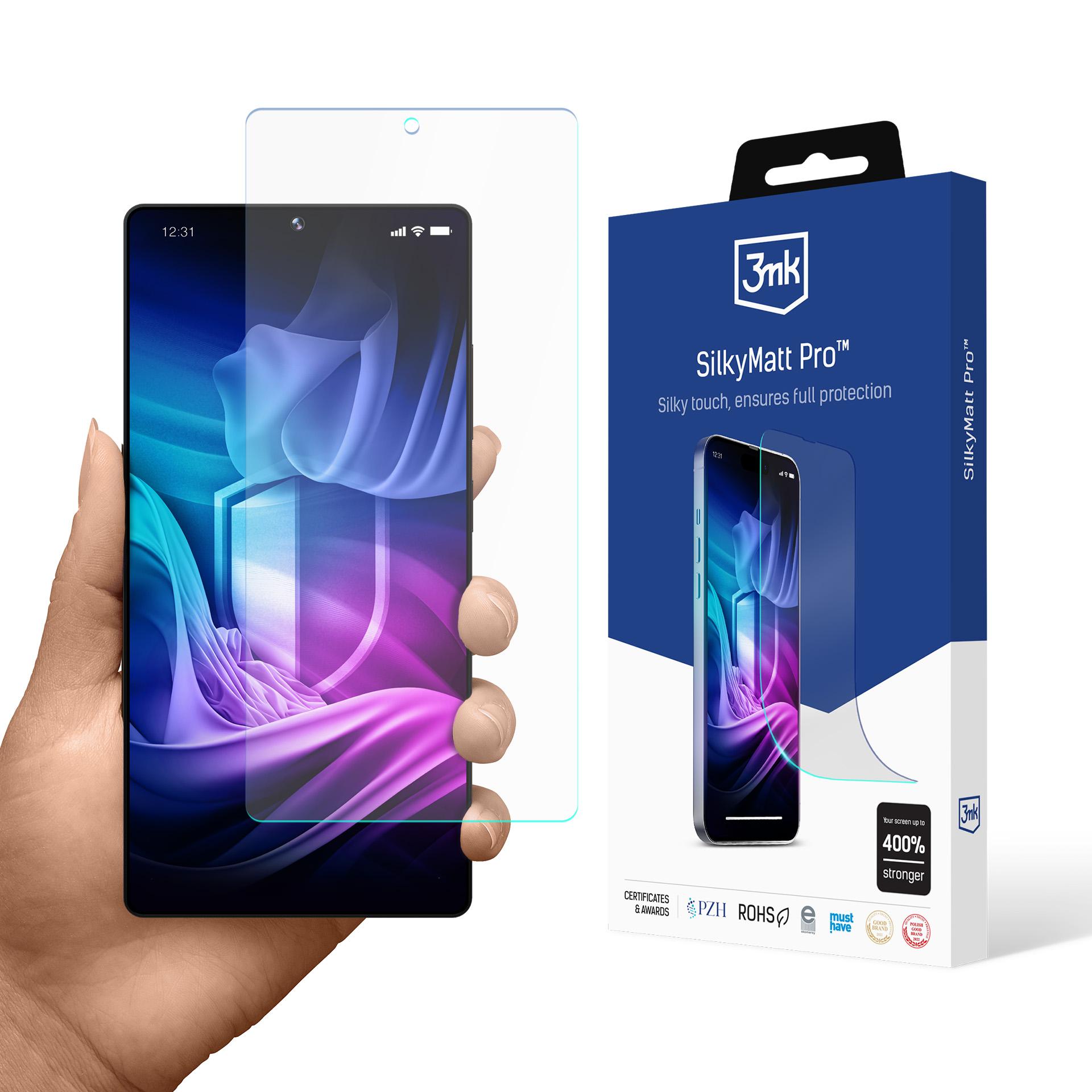 Beskyttelsesfilm, matt: 3mk Silky Matt Pro til Samsung Galaxy S25 Ultra