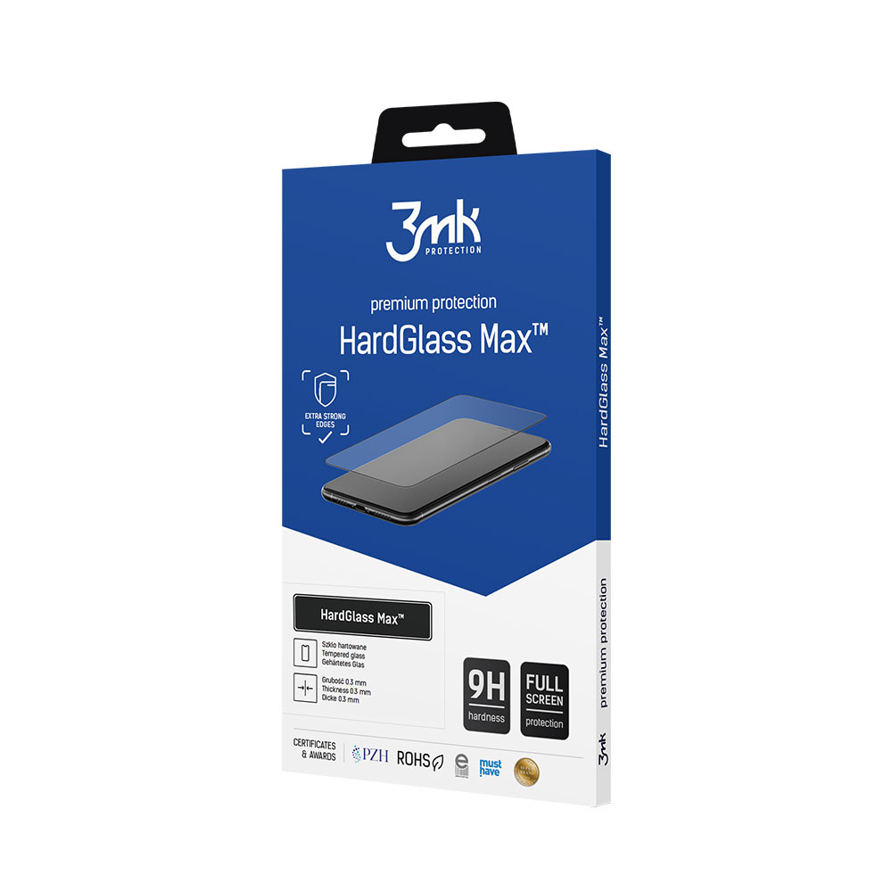 Herdet glass 3mk HardGlass Max Black til Xiaomi 14T / 14T Pro