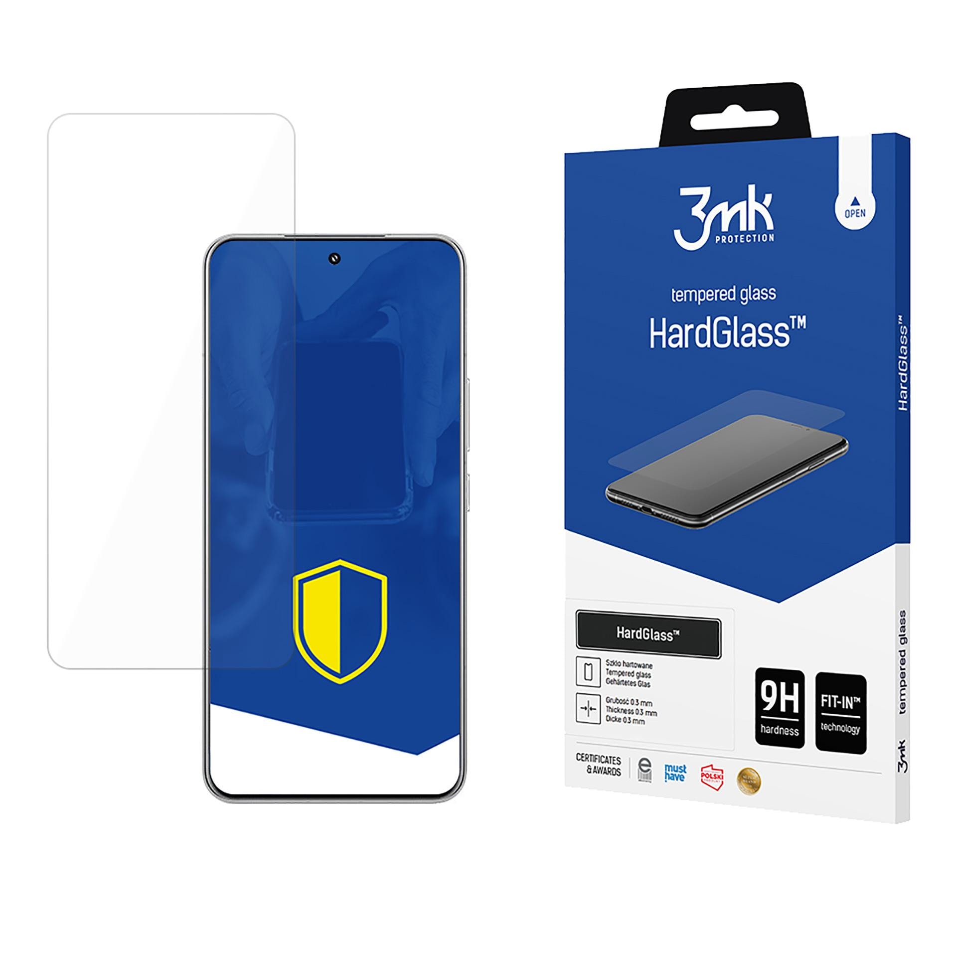 Herdet glass 3mk HardGlass til Xiaomi 15