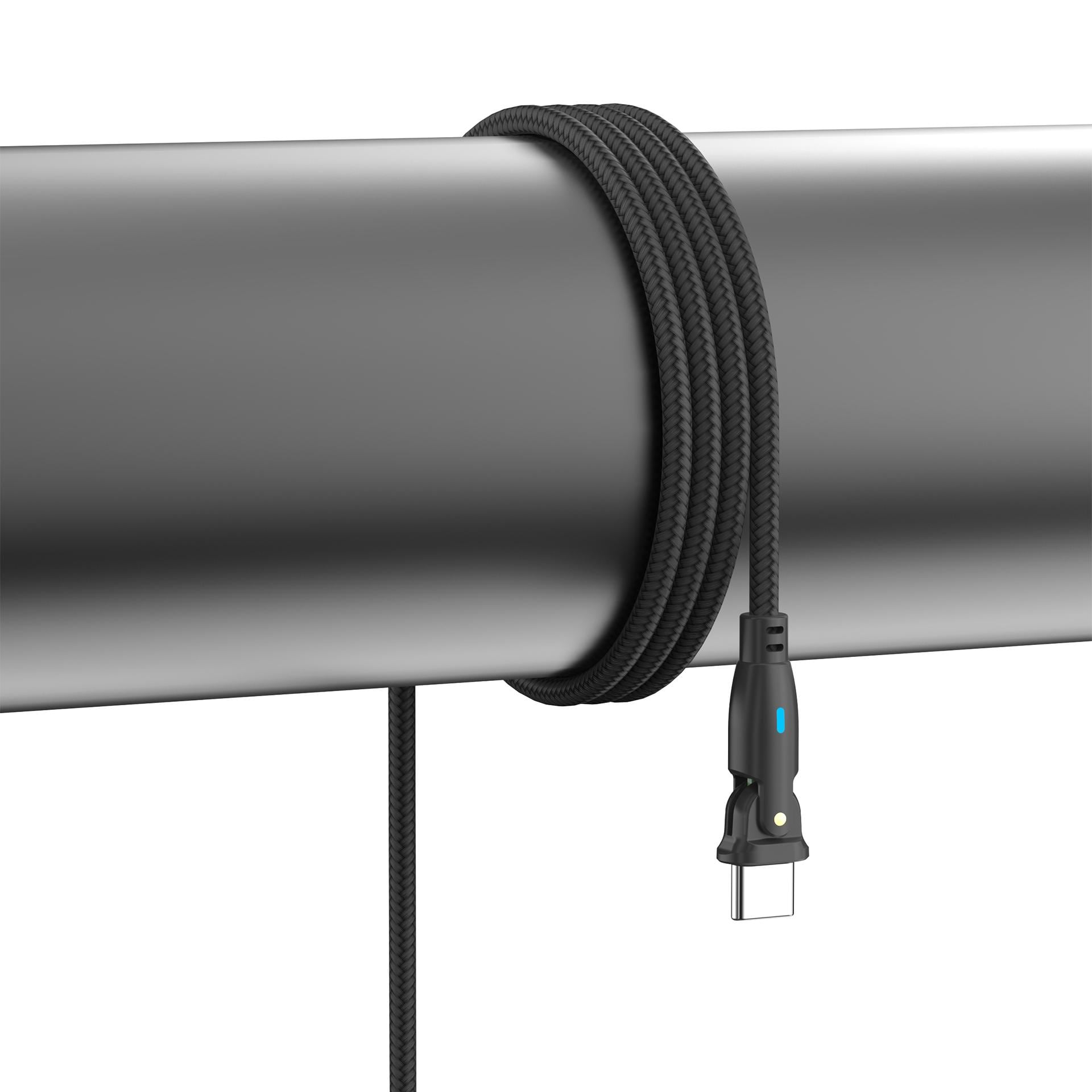 3mk Hyper Cable N-SERIES USB-C / USB-C 1 m PD 3.0 QC 3.0 20 V / 5 A 100 W – svart