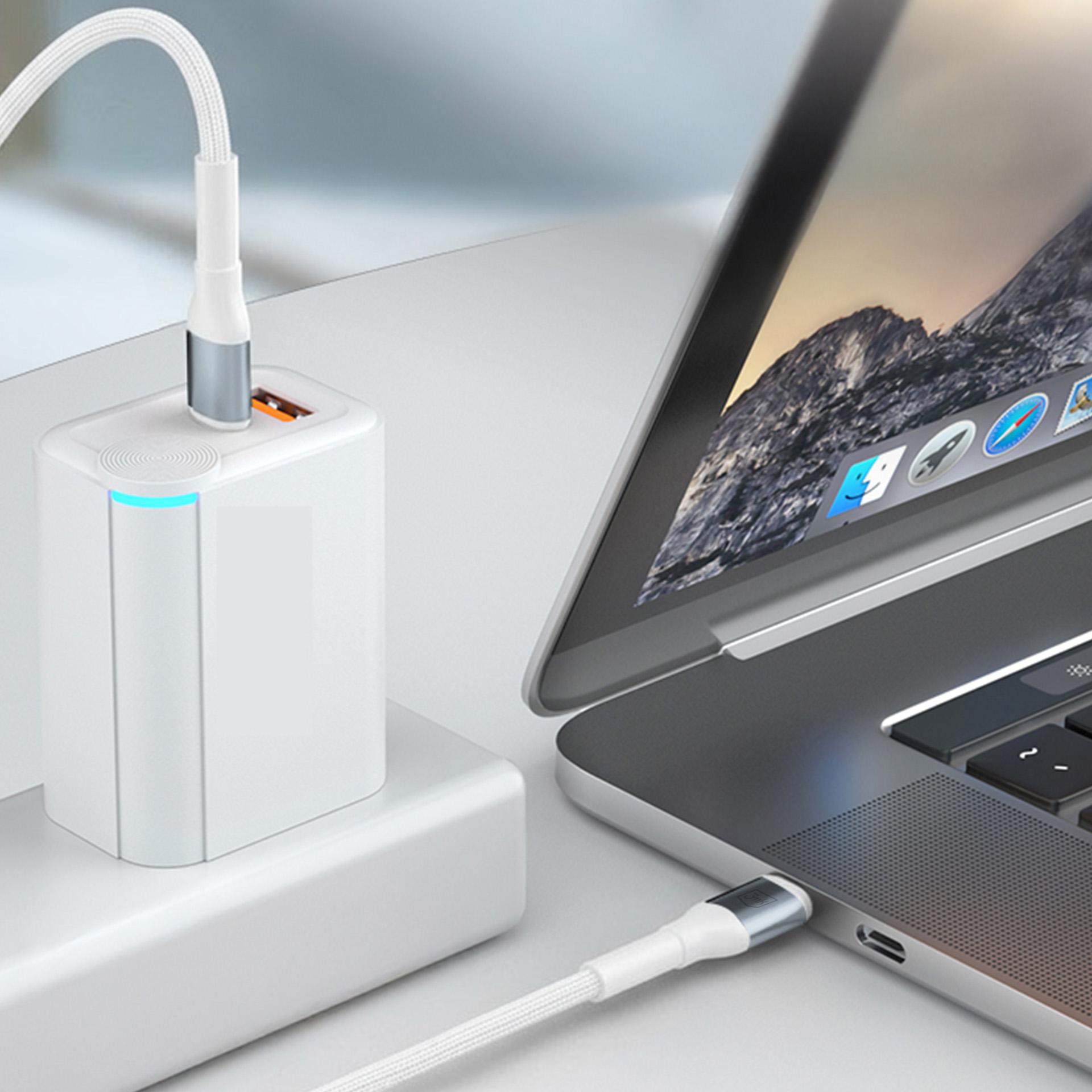 3mk Hyper Cable N-SERIES USB-C / Lightning 2 m PD 3.0 9 V / 3 A 27 W – hvit