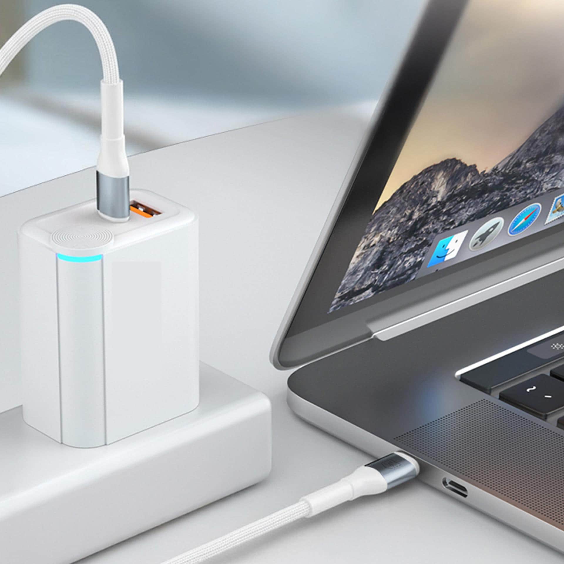 3mk Hyper Cable N-SERIES USB-C / Lightning 1 m PD 3.0 9 V / 3 A 27 W – hvit