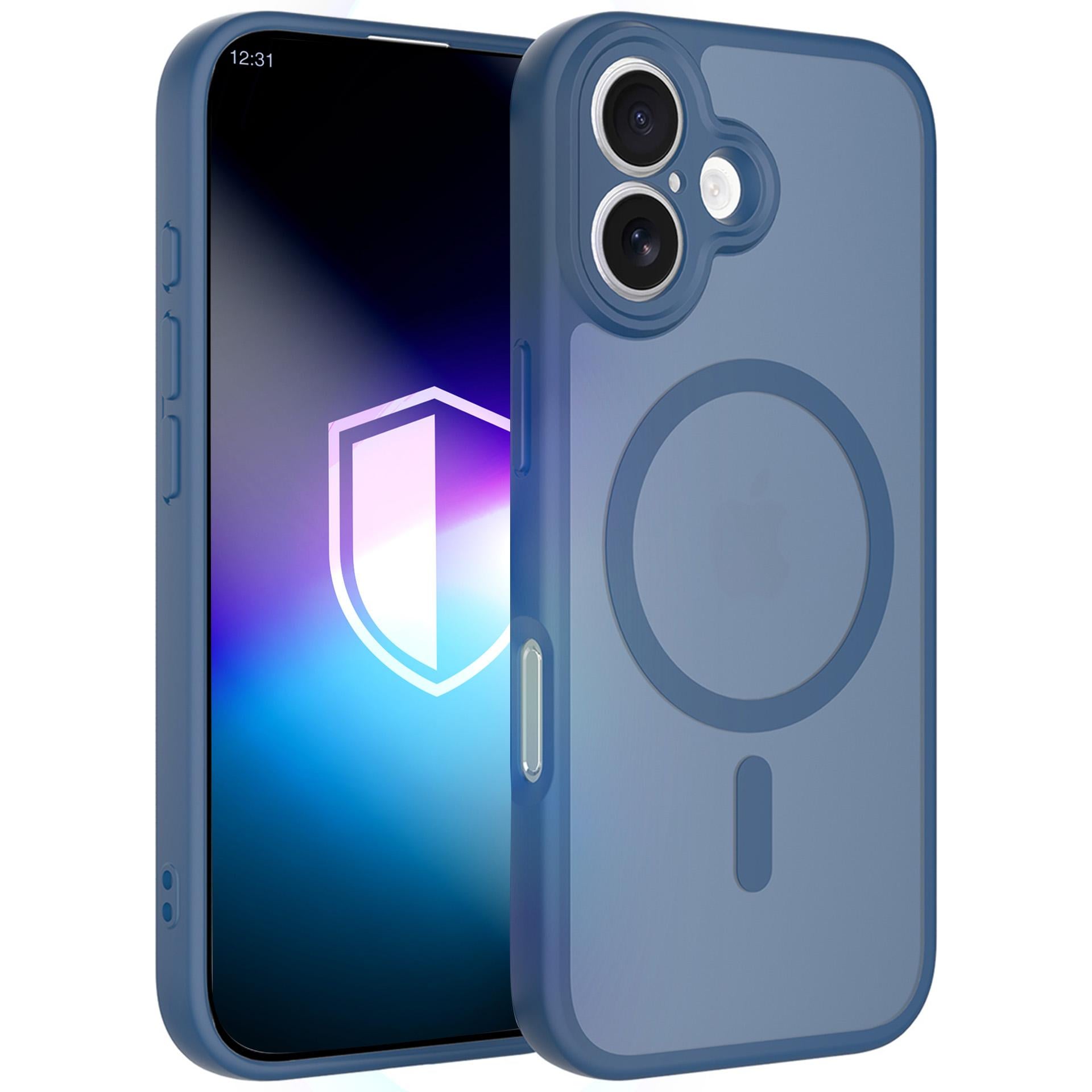 3mk Misty MagCase til iPhone 16 – blå