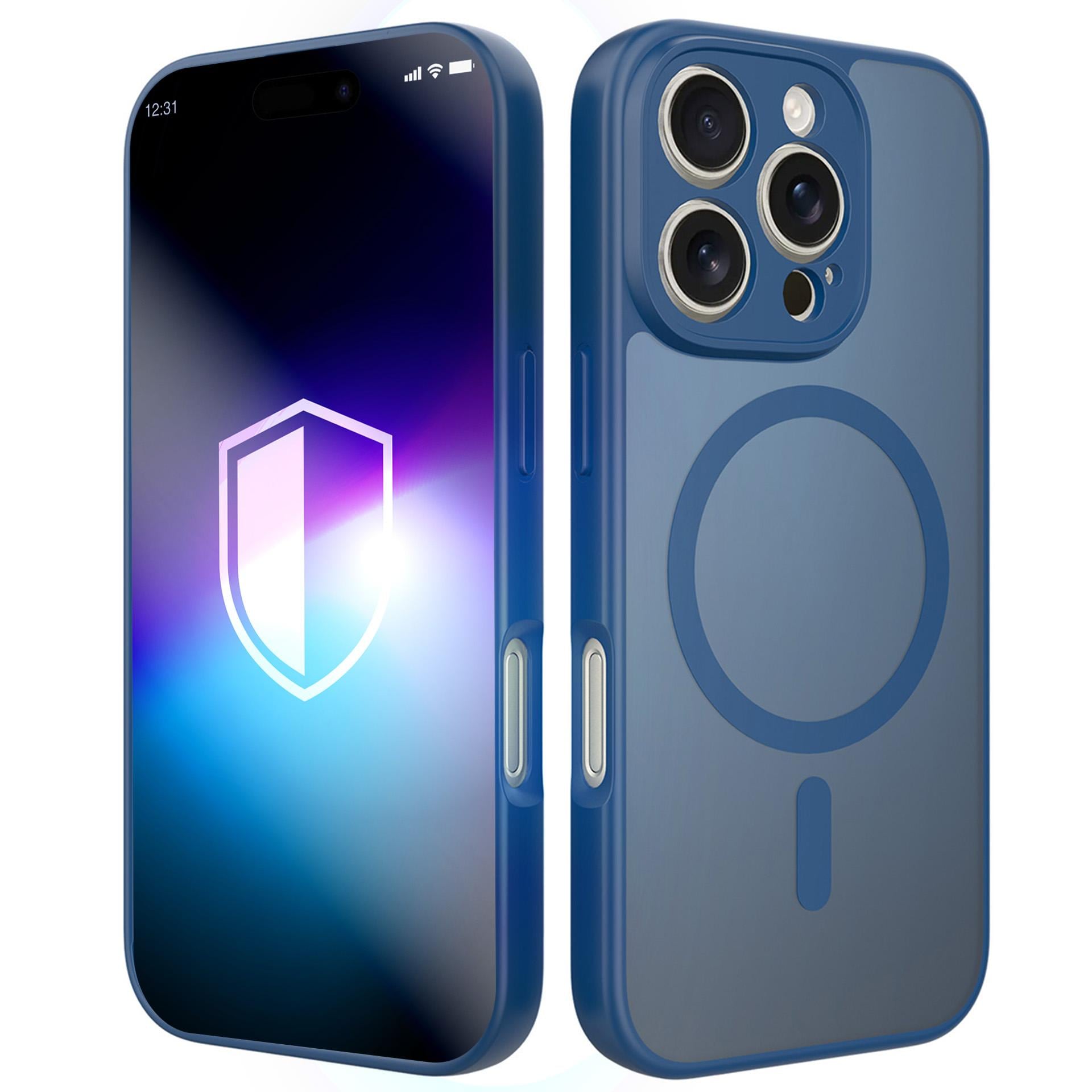 3mk Misty MagCase til iPhone 16 Pro – Blå