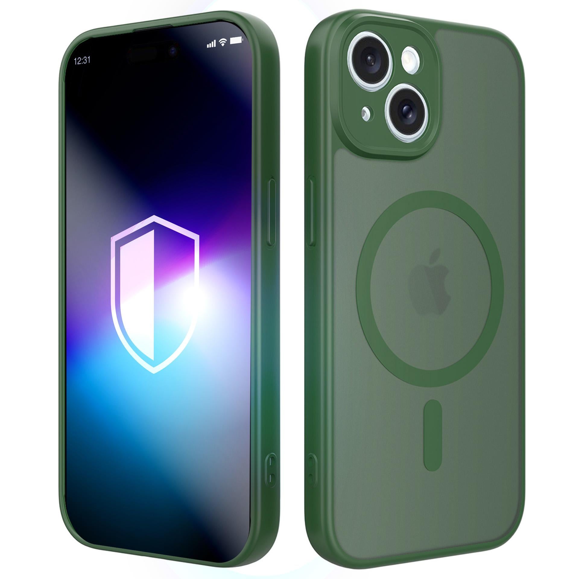 3mk Misty MagCase til iPhone 15 – grønn
