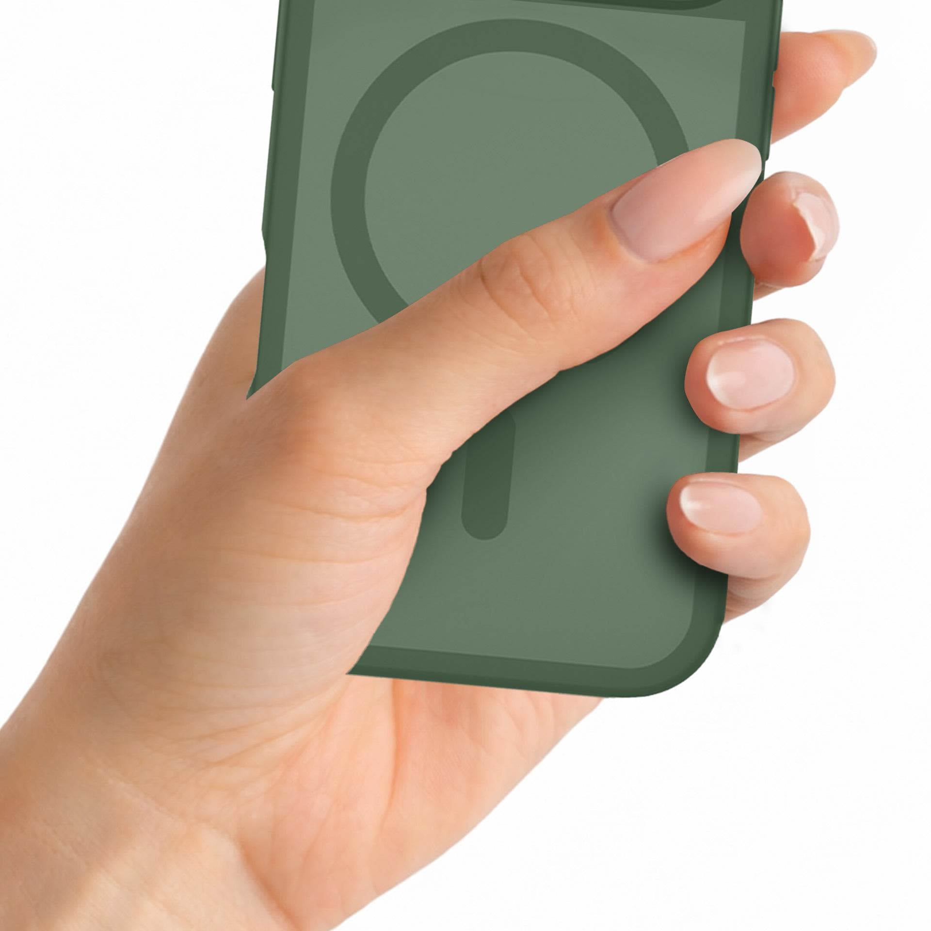 3mk Misty MagCase til iPhone 15 – grønn