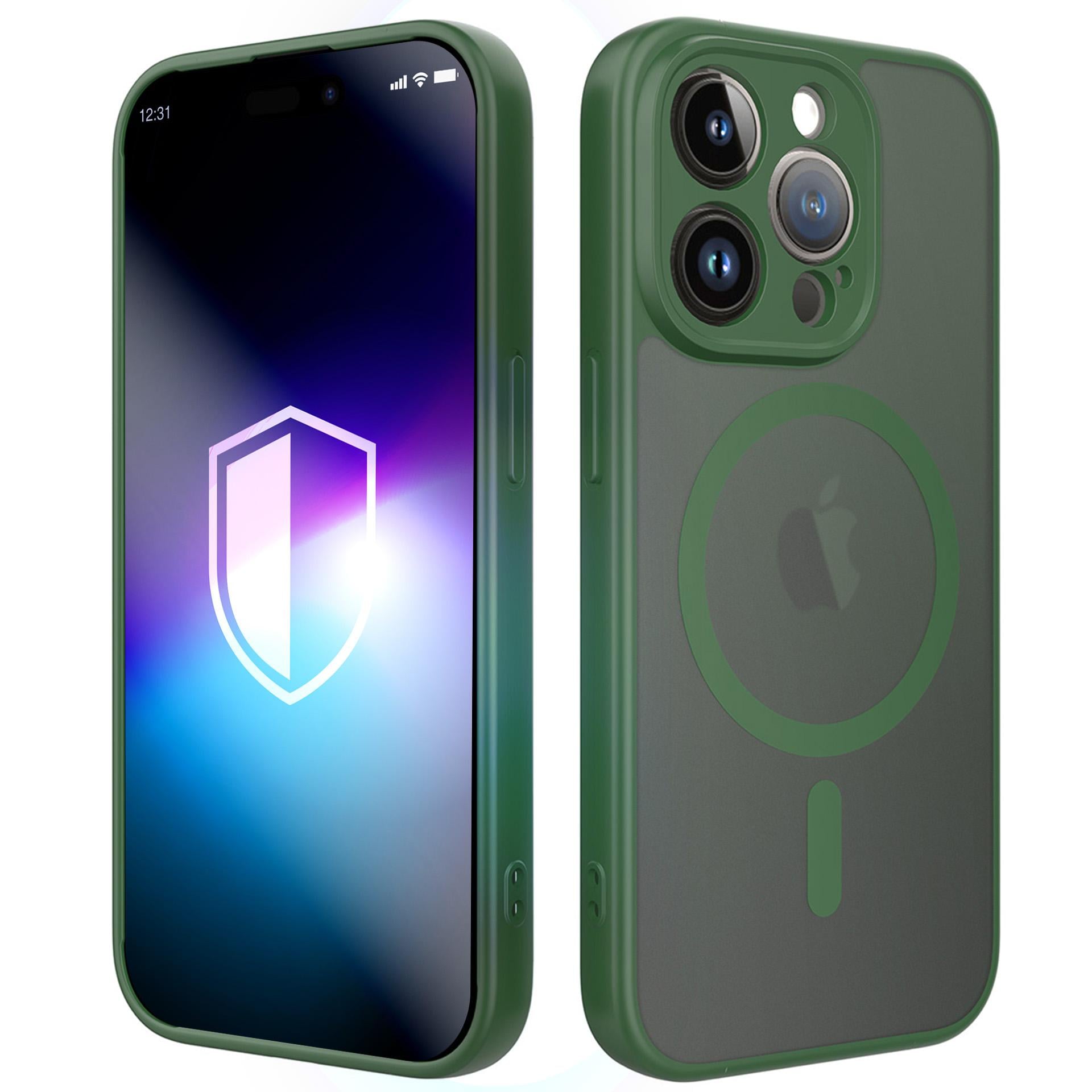3mk Misty MagCase til iPhone 15 Pro – Grønn