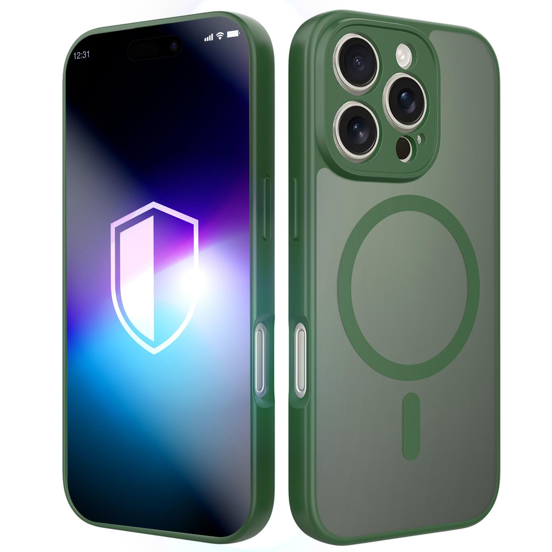 3mk Misty MagCase til iPhone 16 Pro Max – Grønn