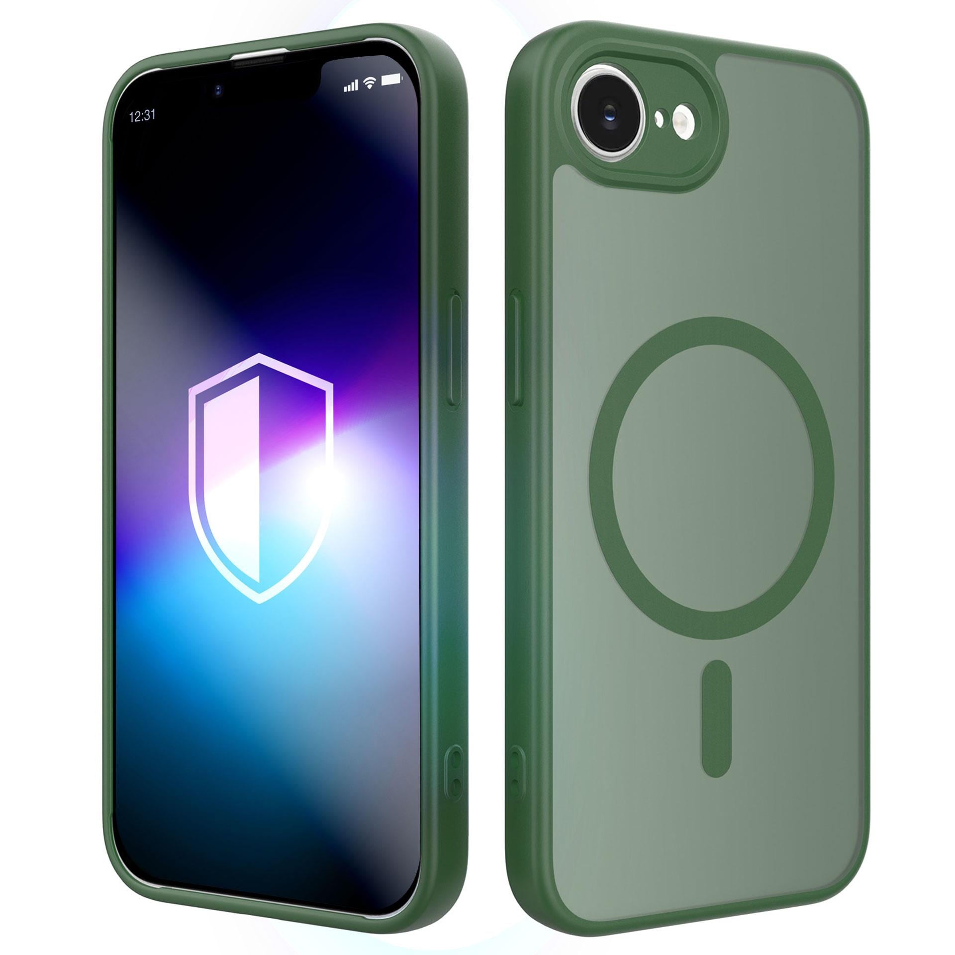 3mk Misty MagCase til iPhone 16E / 17E – grønn