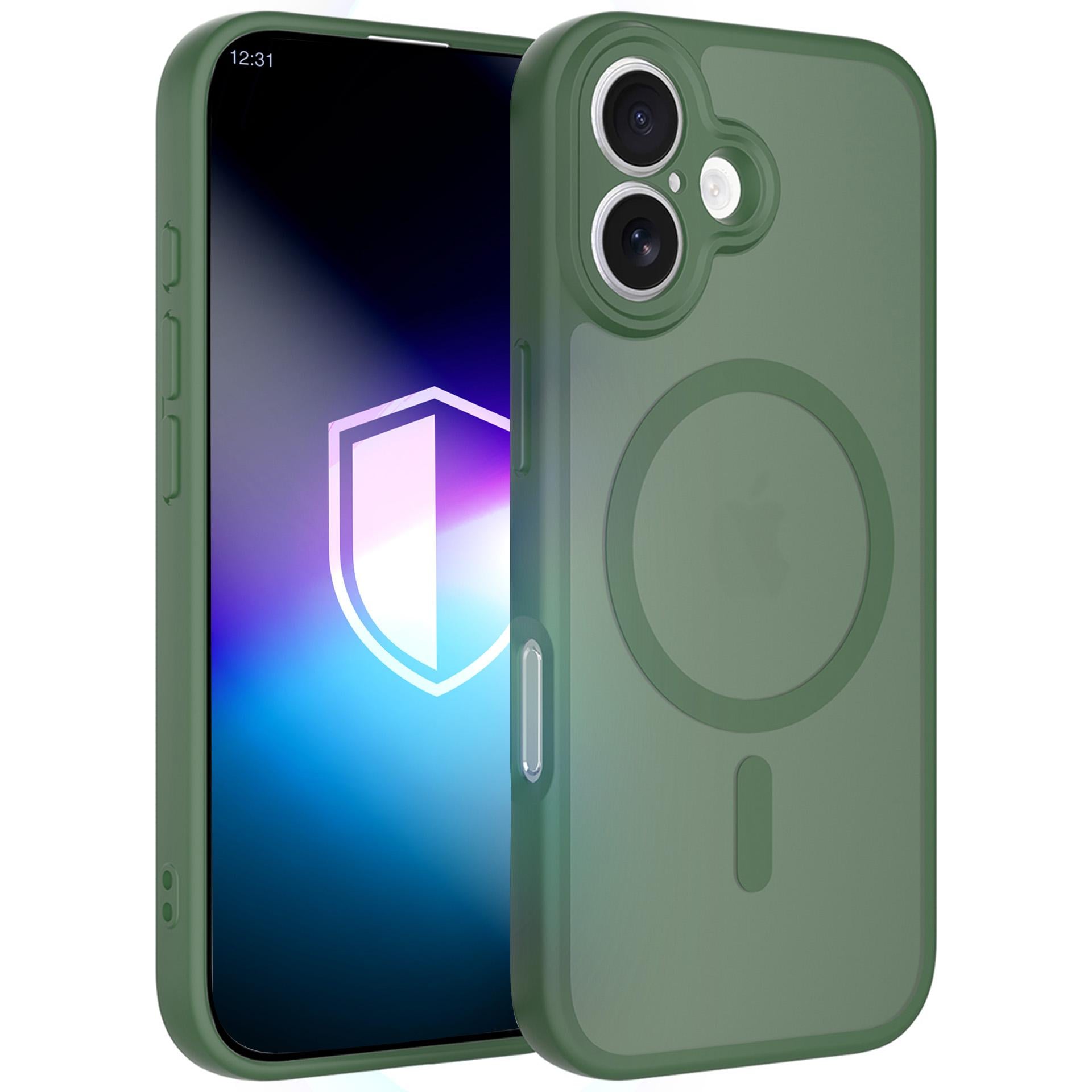 3mk Misty MagCase til iPhone 17 – grønn
