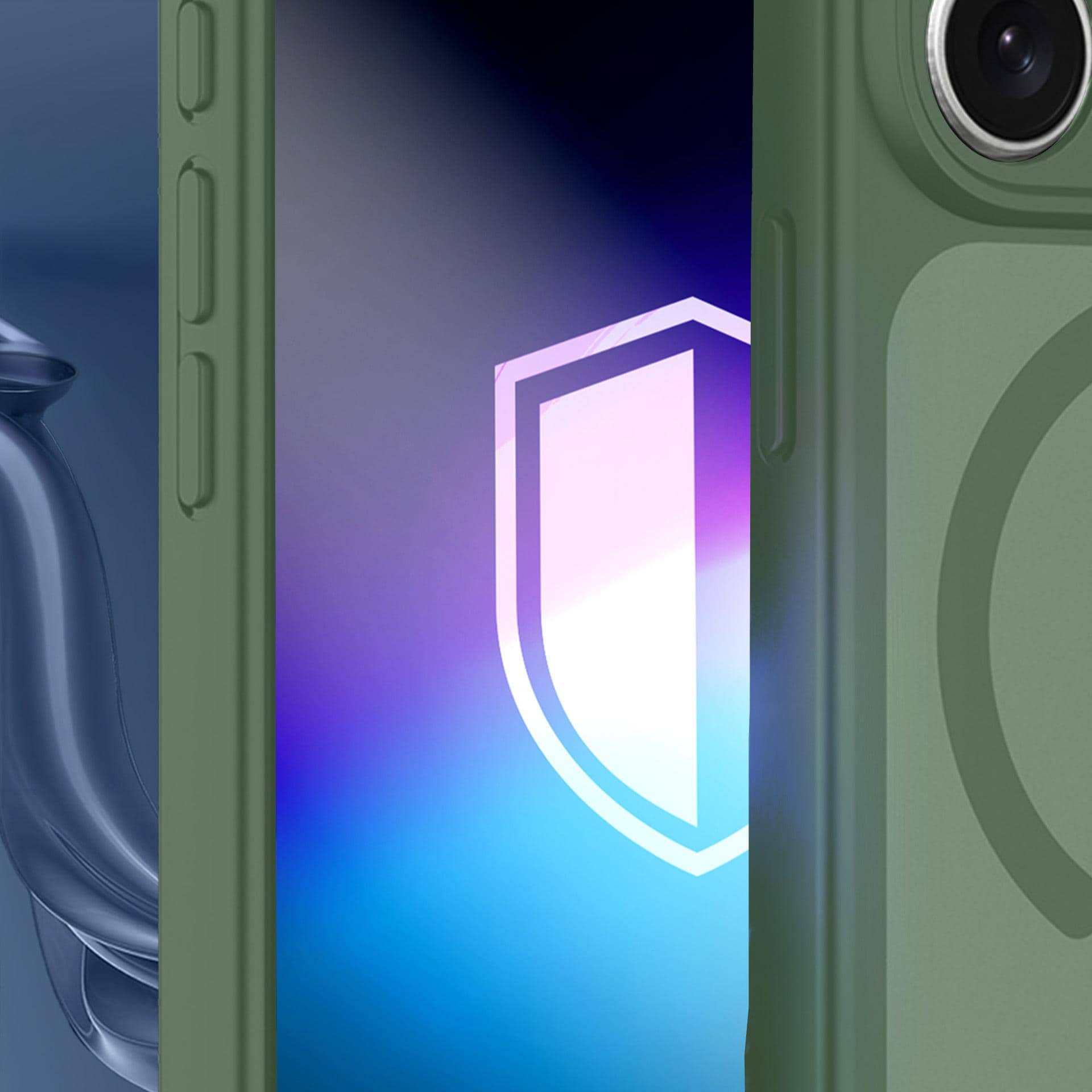 3mk Misty MagCase til Samsung Galaxy S26 – grønn