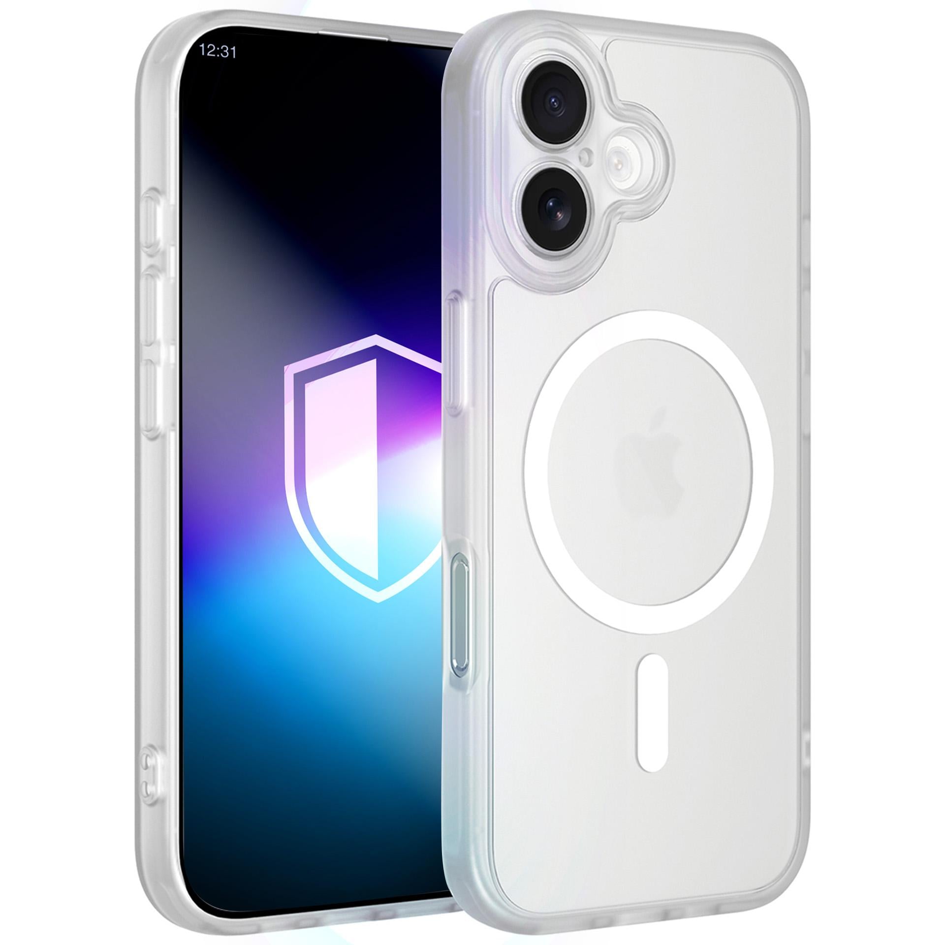 3mk Misty MagCase til iPhone 16 – hvit