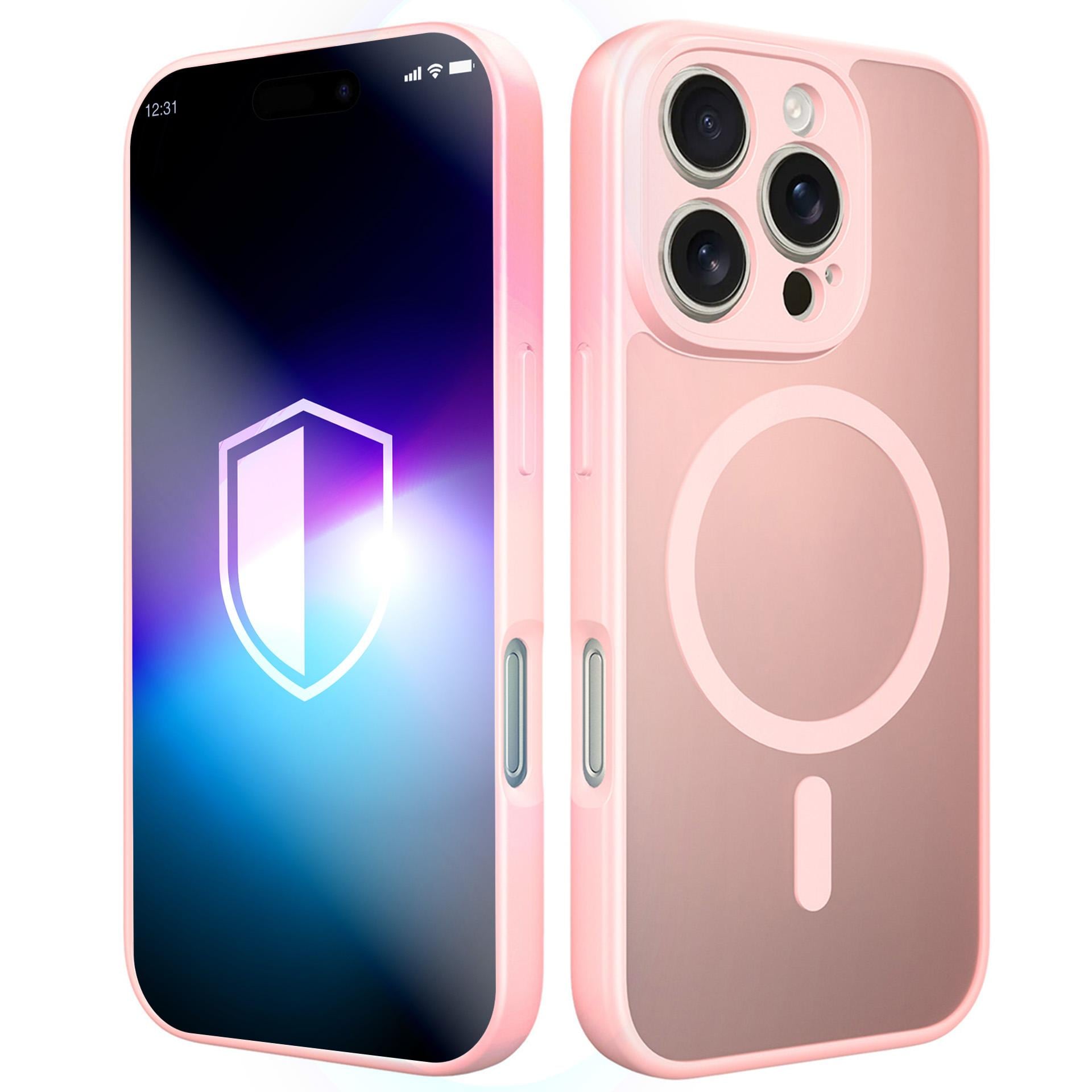 3mk Misty MagCase til iPhone 16 Pro Max – Rosa