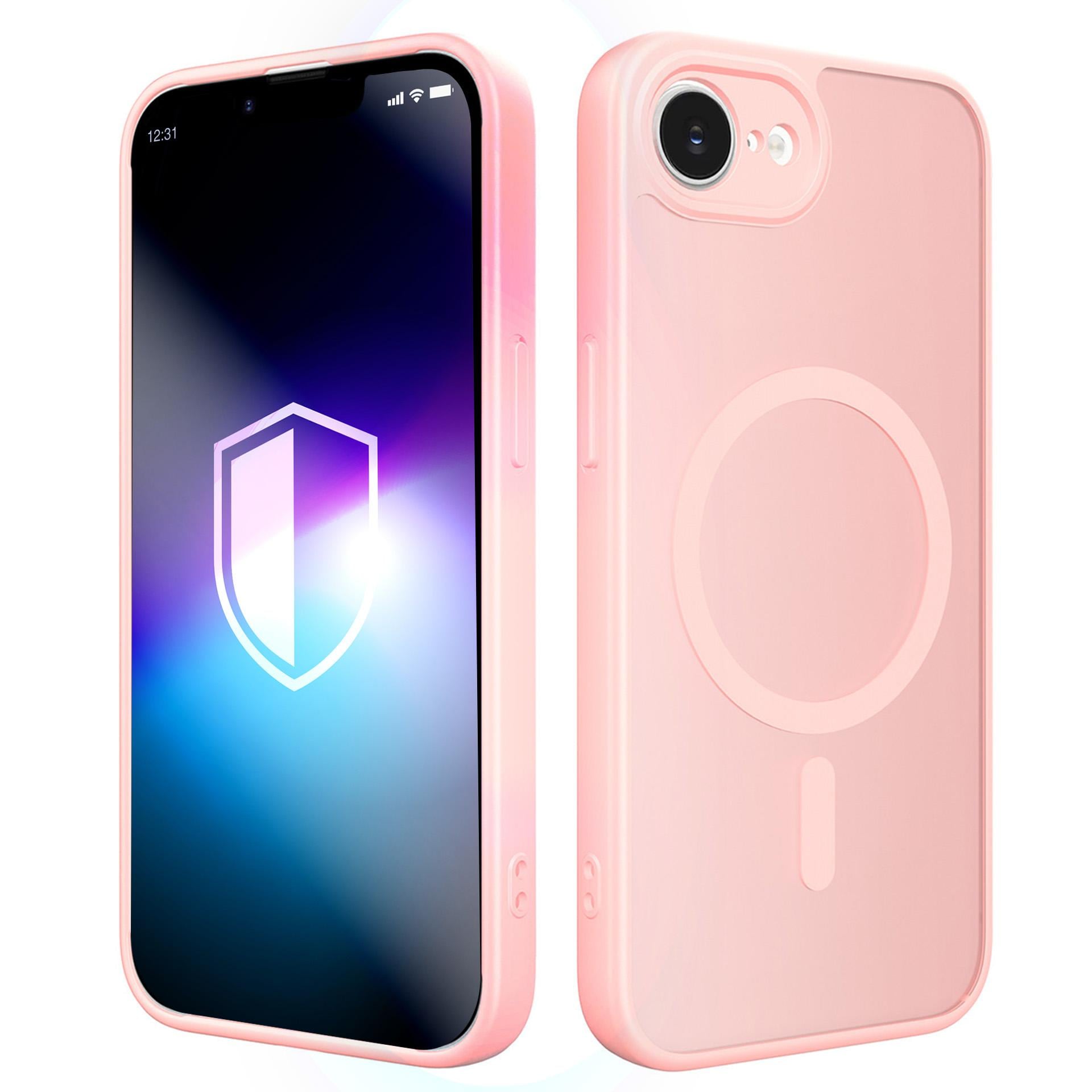 3mk Misty MagCase til iPhone 16E / 17E – rosa