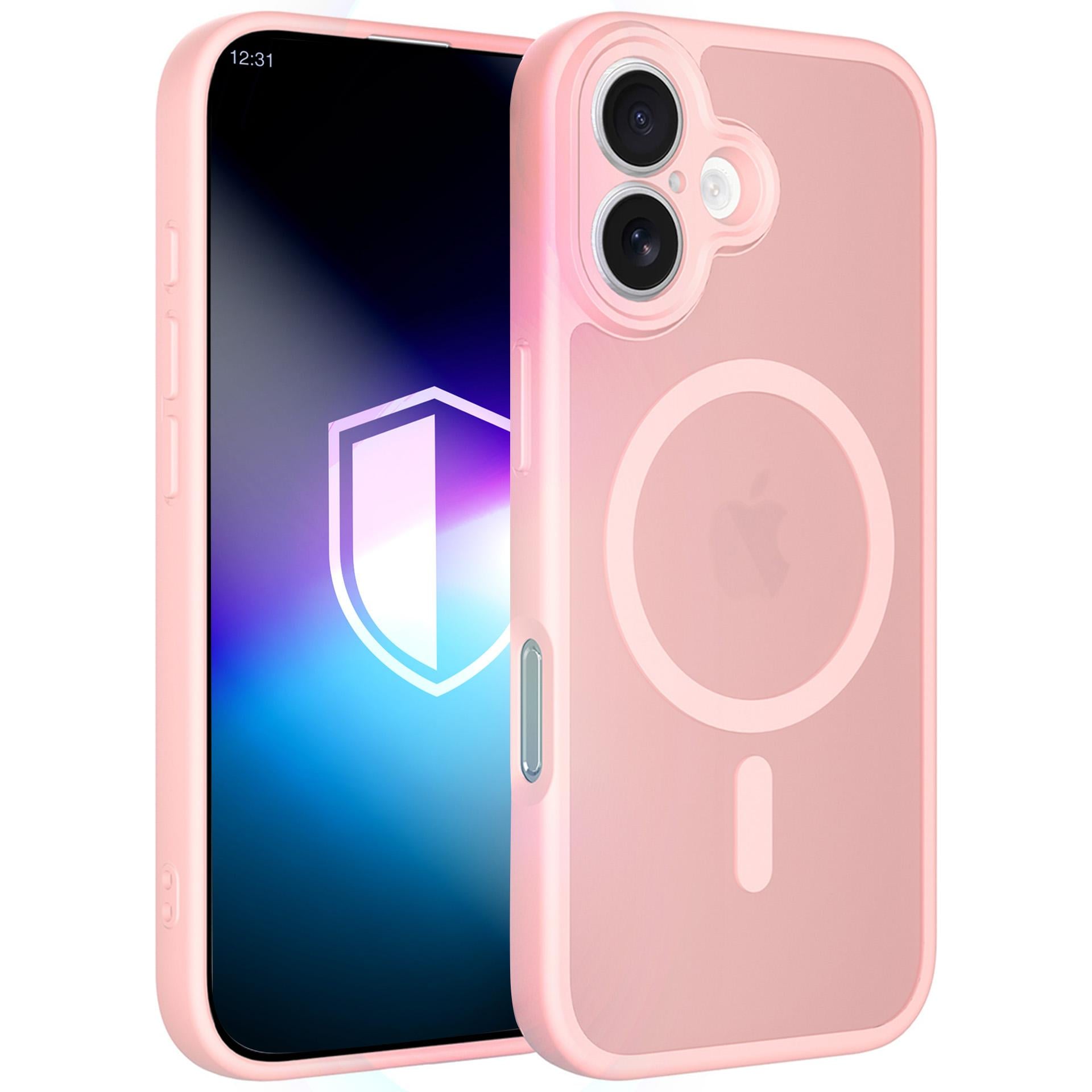 3mk Misty MagCase til iPhone 17 – rosa