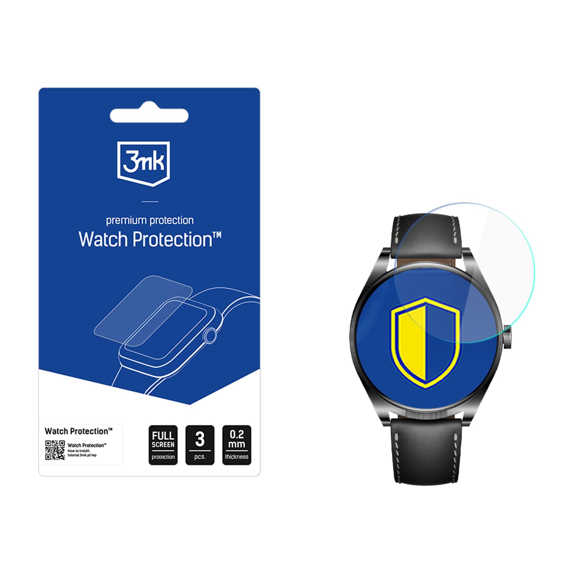 3mk Watch Protection ARC-beskyttelsesfilm til Huawei Watch Buds 2
