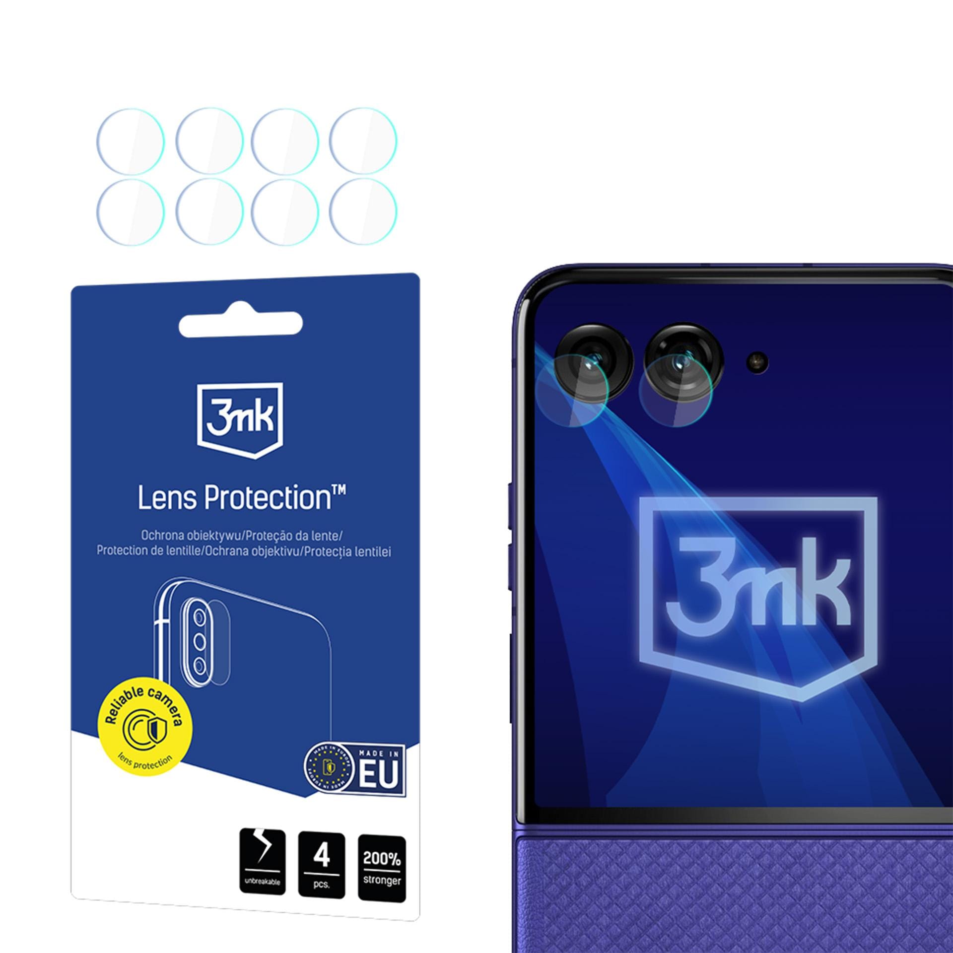 3mk Lens Protection™ hybridkameraobjektivglass til Motorola Razr 70