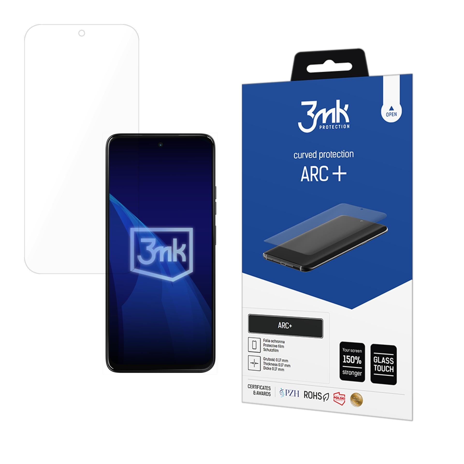 3mk ARC+ beskyttelsesfilm til Motorola Moto G87