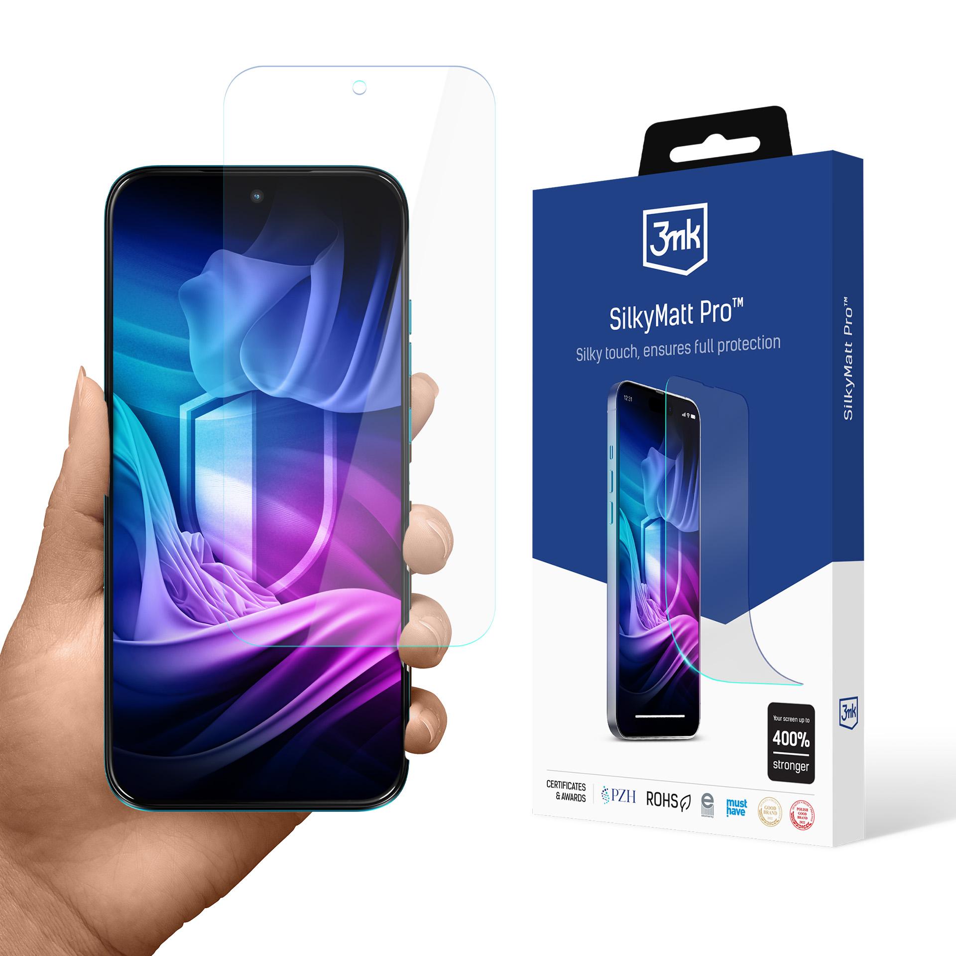3mk SilkyMatt Pro™ matt beskyttelsesfilm til Motorola Moto G87