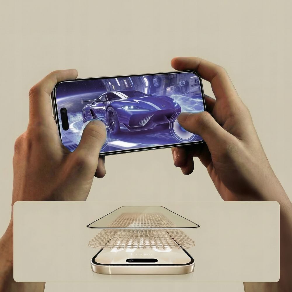Tech-Protect Glass Fit+ 2-pakk herdet glass til Xiaomi 17T – svart