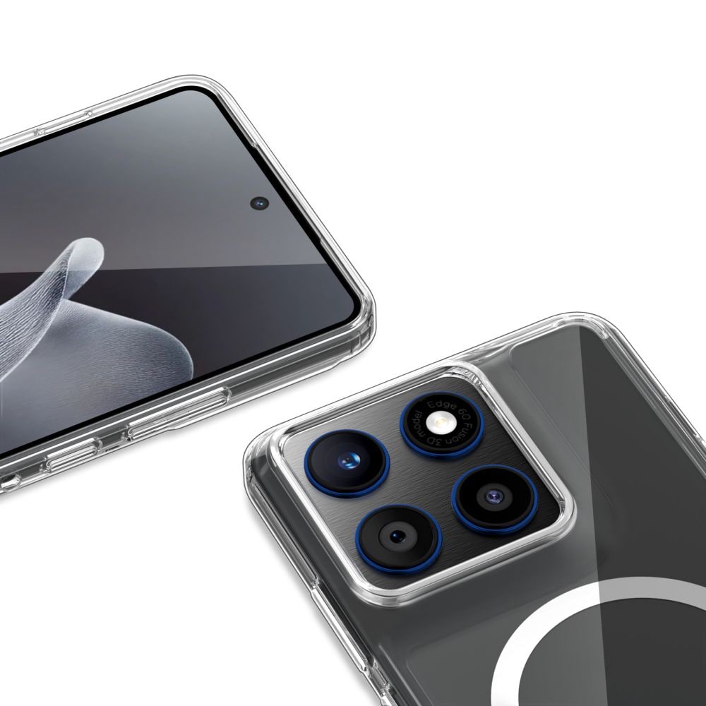 Tech-Protect FlexAir Hybrid MagSafe-etui til Motorola Edge 70 5G – gjennomsiktig