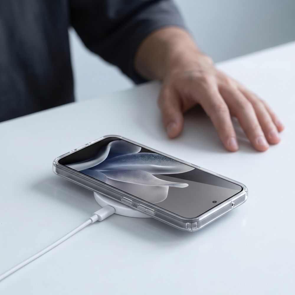 Tech-Protect FlexAir Hybrid MagSafe-etui til Motorola Edge 70 5G – gjennomsiktig