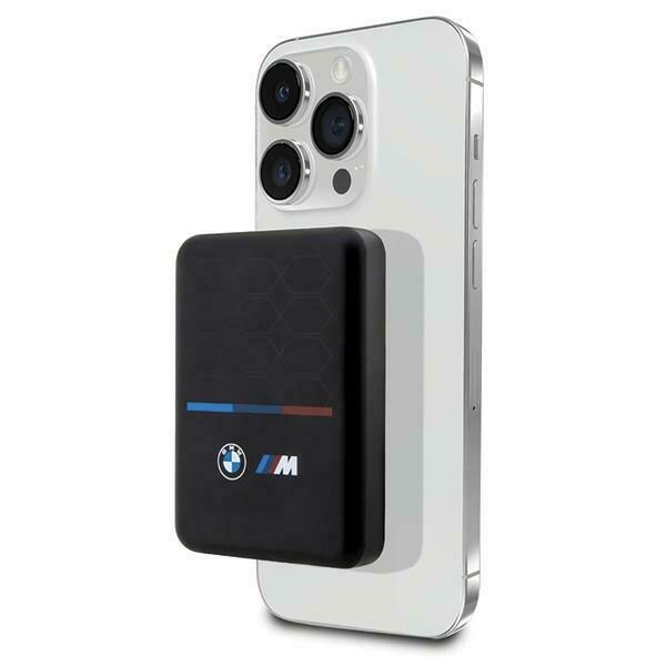 BMW M Collection MagSafe 15 W 3000 mAh induktiv powerbank – svart