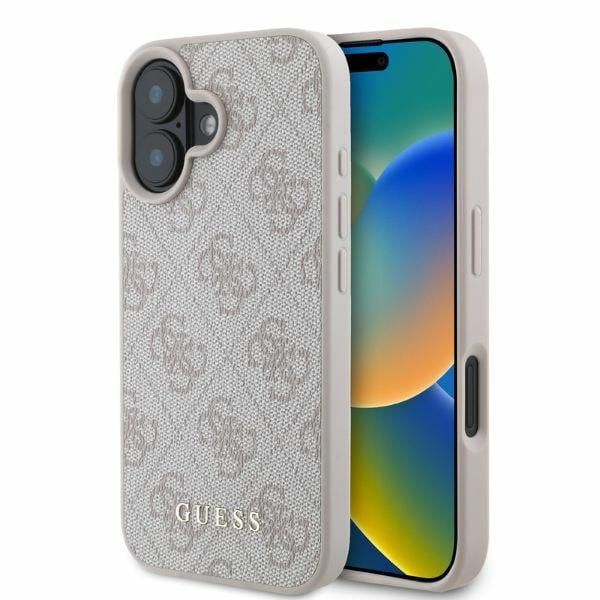 Guess 4G Classic iPhone 16-etui – rosa
