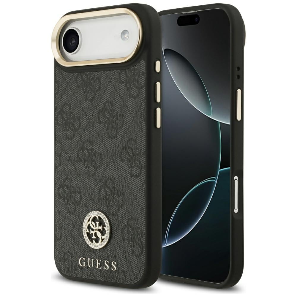 Guess 4G Strass Logo MagSafe-etui til iPhone Air – svart