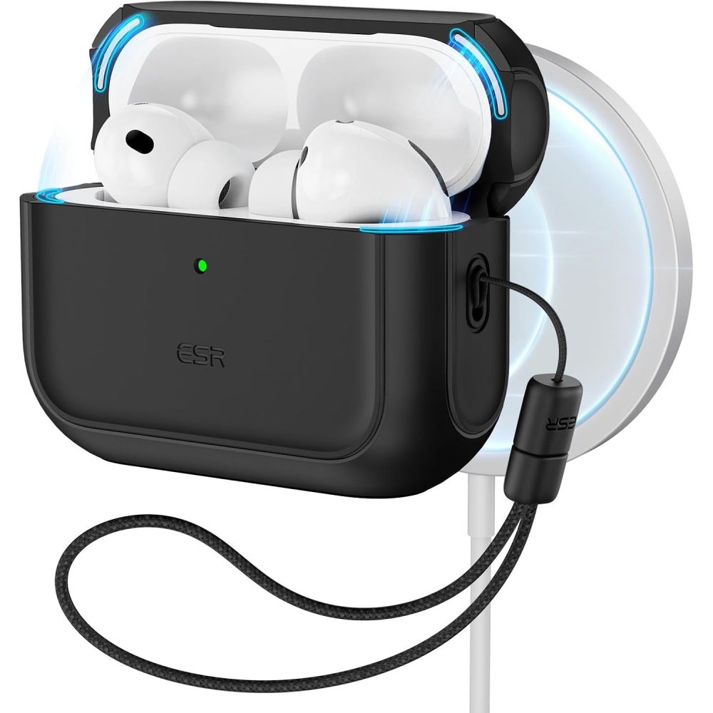 ESR Orbit HaloLock MagSafe-etui til AirPods Pro 3 – svart
