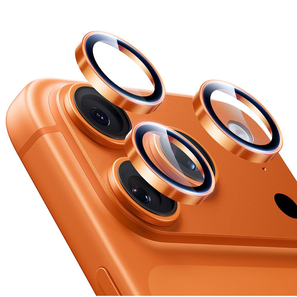 ESR Armorite kameralinsglass til iPhone 15/16/17 Pro/Max – oransje