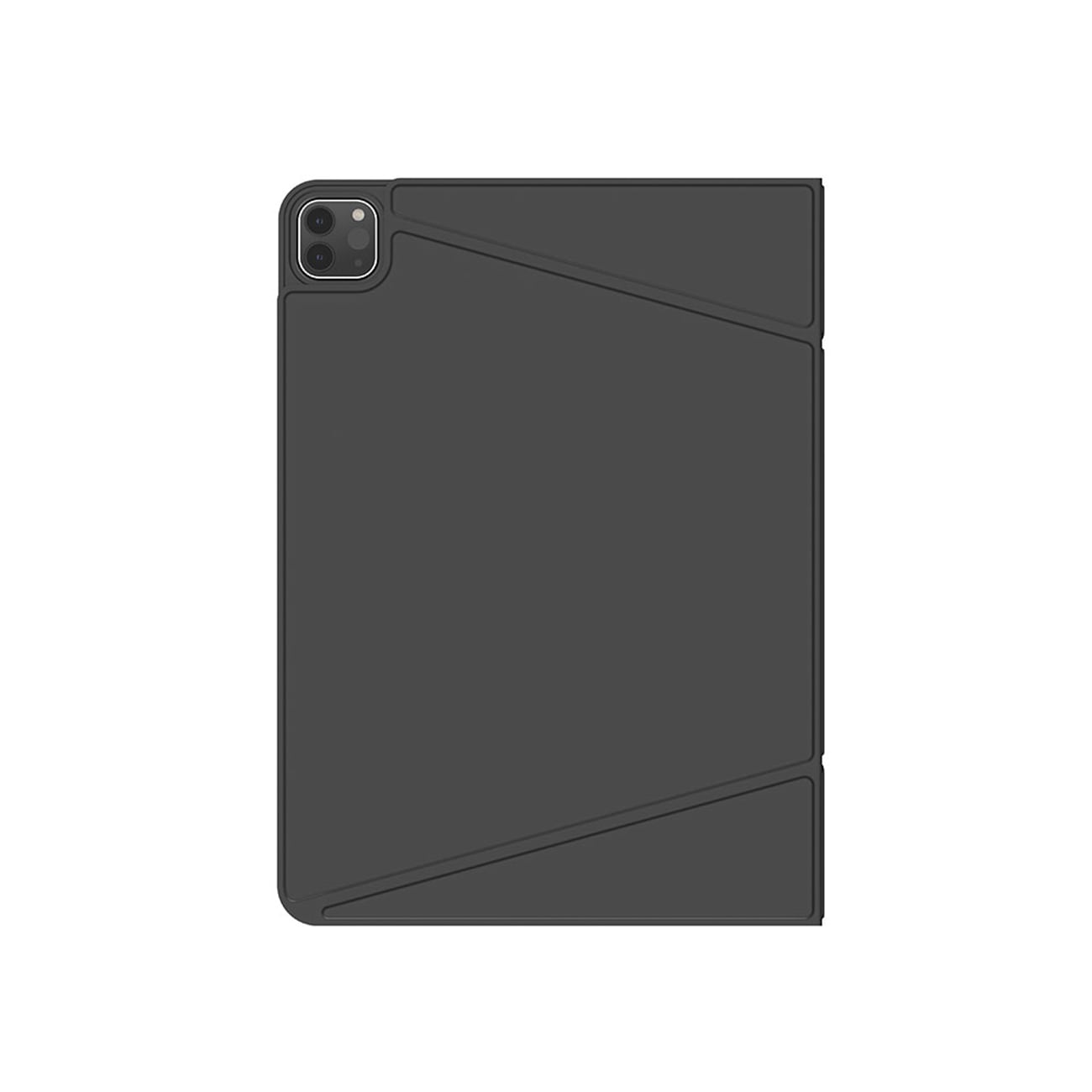 AmazingThing Matte Pro Mag Folio-etui m/stativ til iPad Air 13" M2/M3/M4 (2024-2026) – Svart