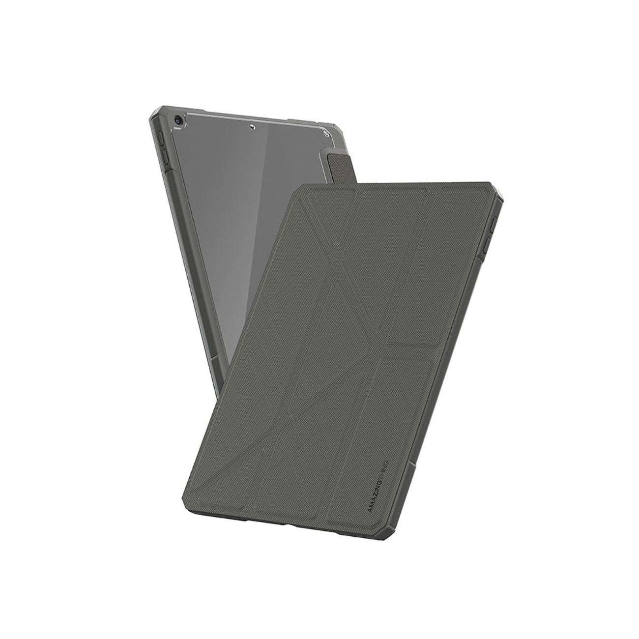 AmazingThing Titan Pro Folio-etui til iPad Air 11" M3–M4 (2025–2026) – Grå