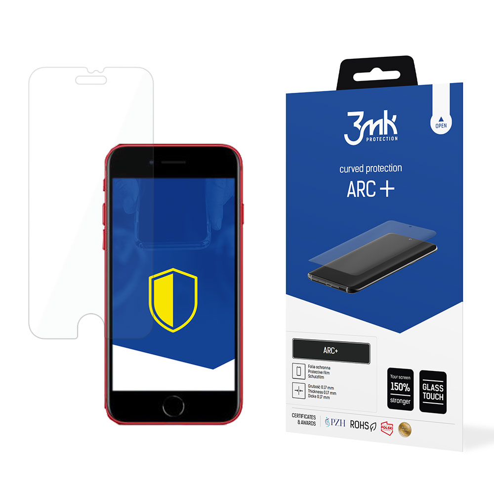 3mk ARC+ beskyttelsesfilm for iPhone SE 2020 / iPhone SE 2022