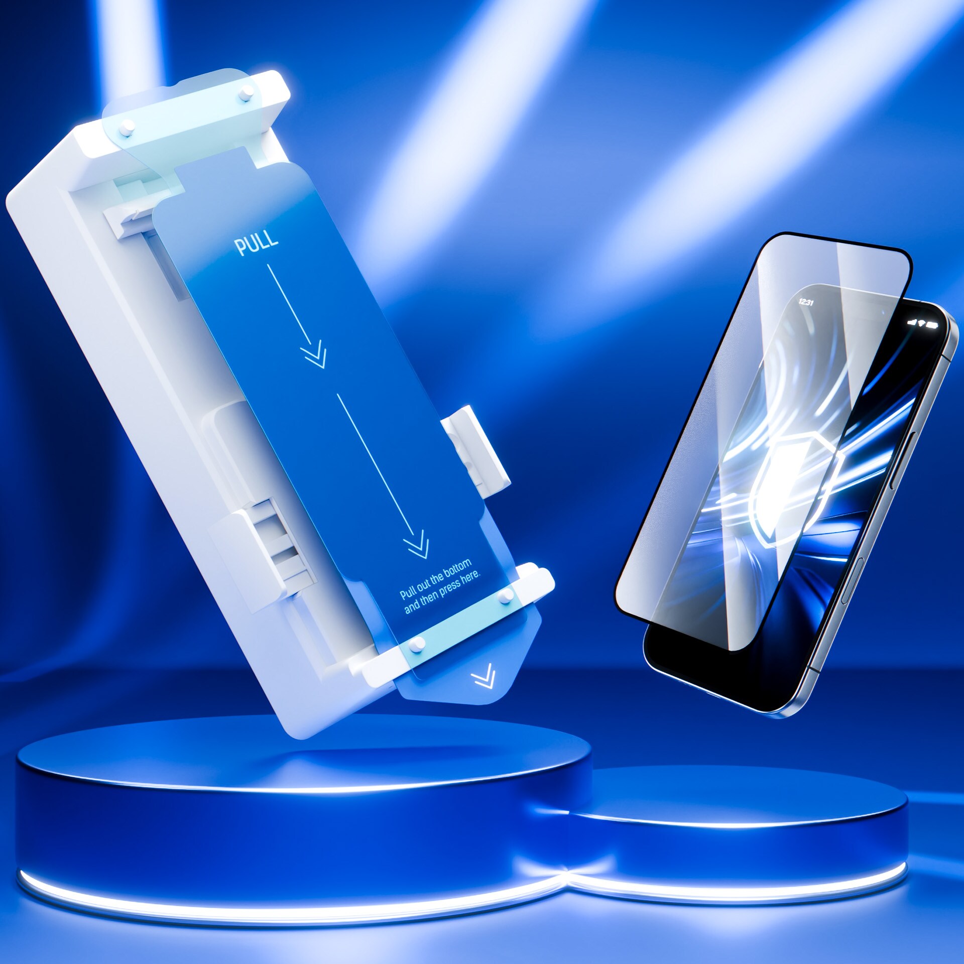 3mk Expert Glass Protection™ herdet glass med påføringsverktøy til Samsung Galaxy S24 Ultra