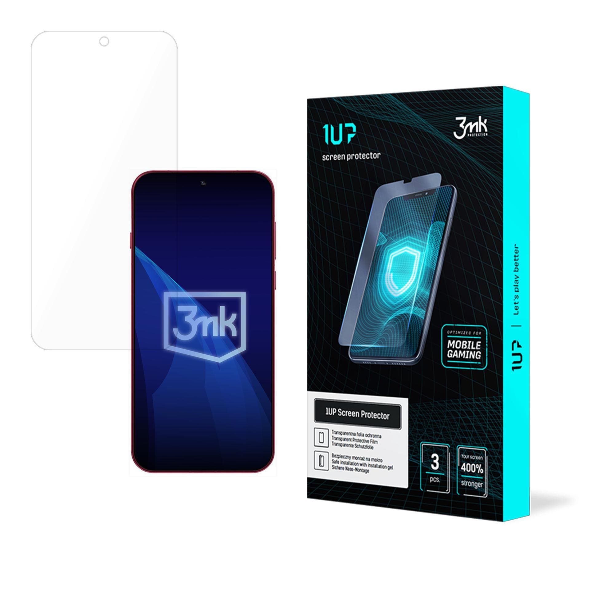 Spillfolie 3mk 1UP til Oppo Find X9 Pro