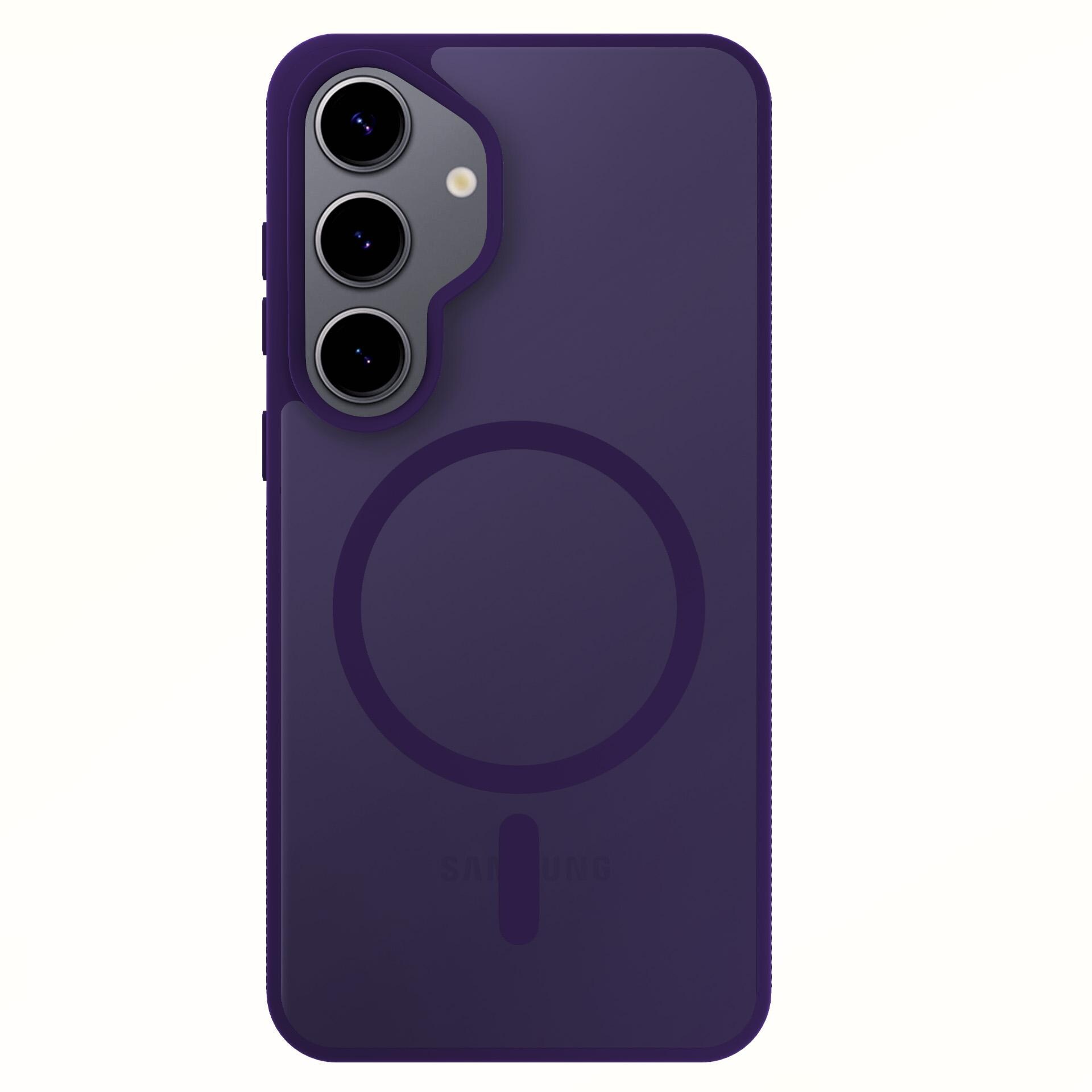 3mk Smoke MagCase til Samsung Galaxy S25 – lilla