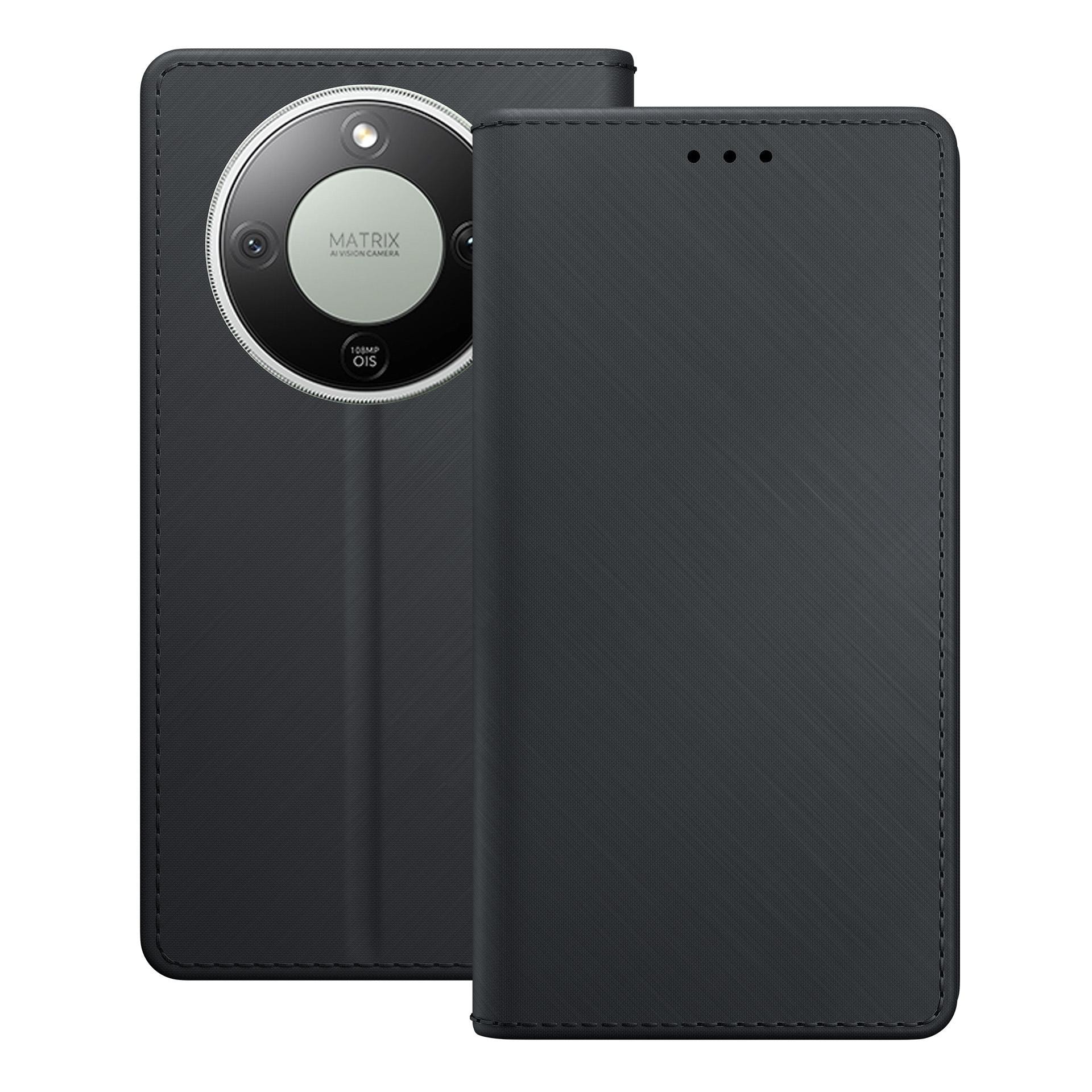 3mk lommeboketui til Honor Magic 8 Lite – svart