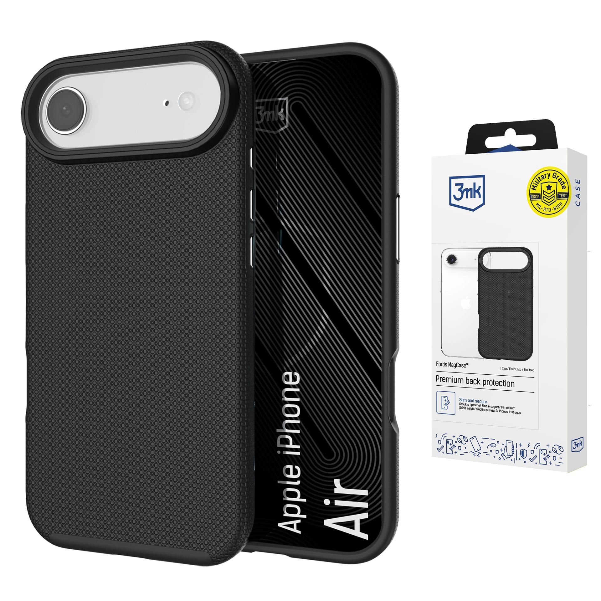3mk Fortis MagCase til iPhone Air – svart