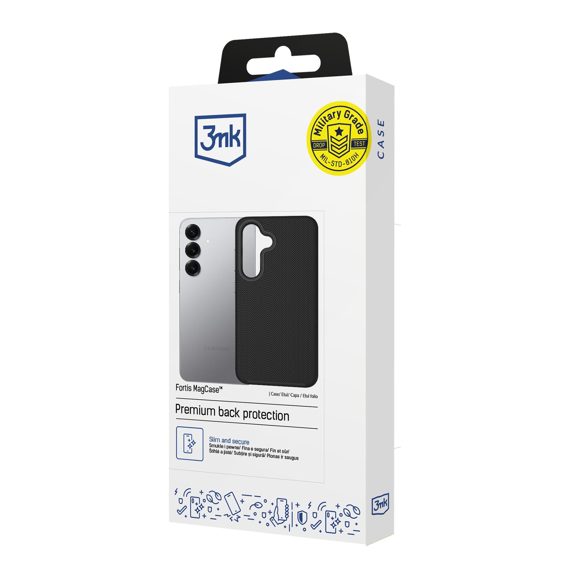 3mk Fortis MagCase til Samsung Galaxy S25 – svart