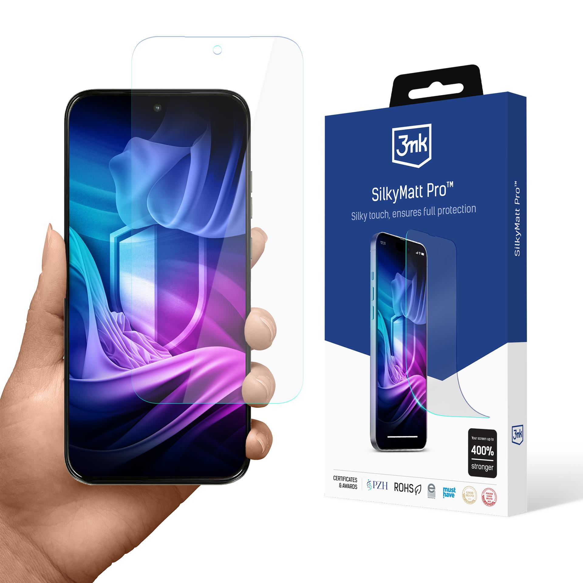 3mk Silky Matt Pro mattfilm til Motorola Moto G67 / Moto G77