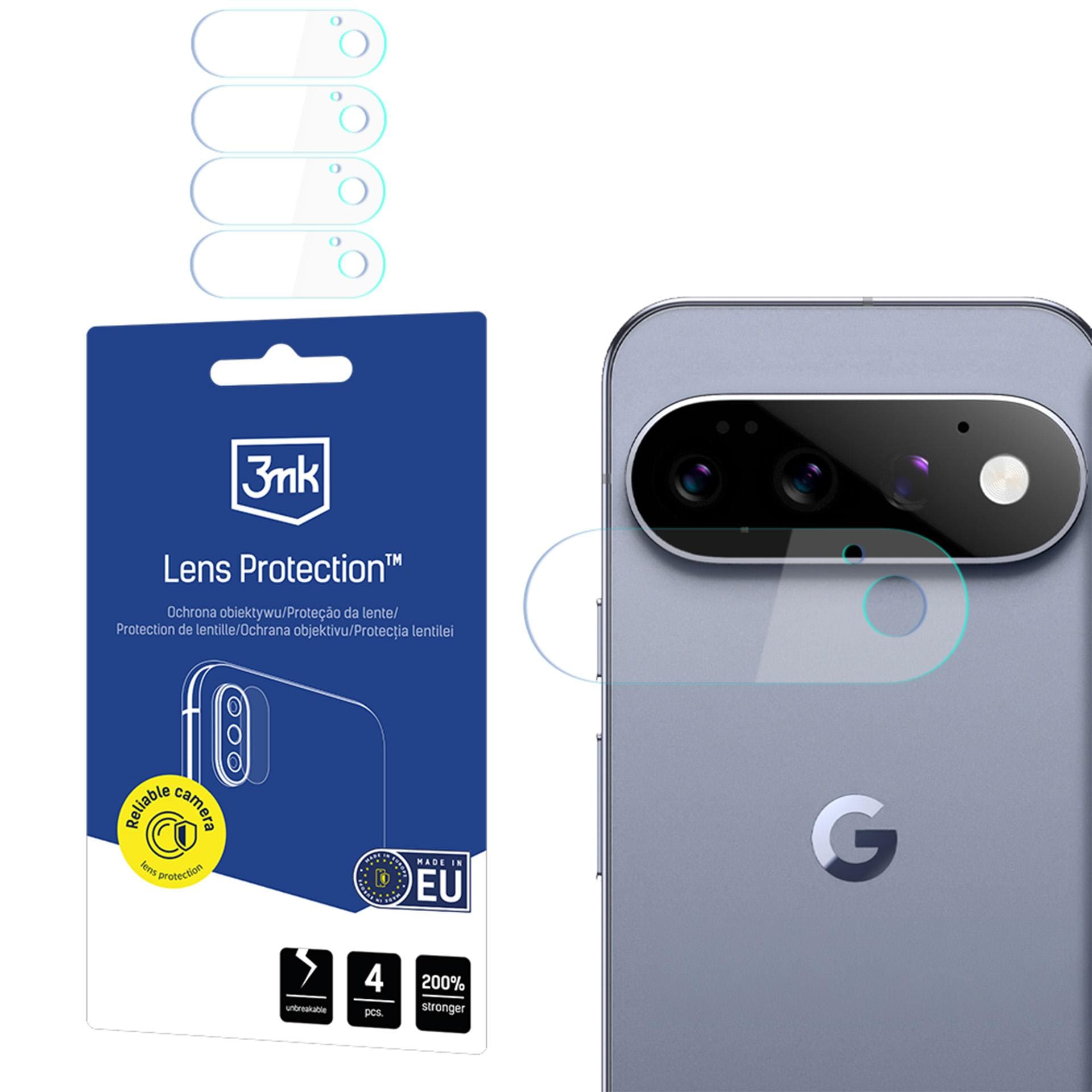3mk objektivbeskyttelse – hybridobjektivglass til Google Pixel 11 Pro
