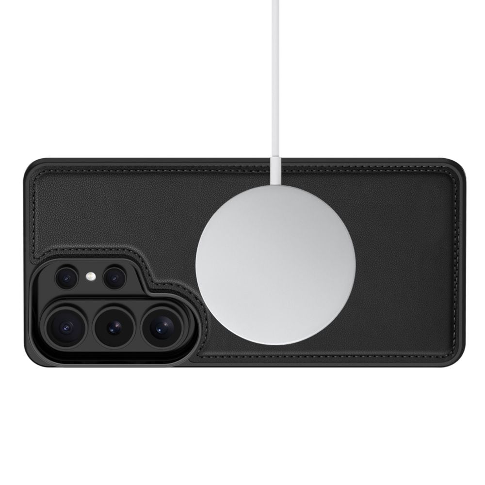 Tech-Protect lommebok-etui med MagSafe for Samsung Galaxy S26 Ultra – matt svart