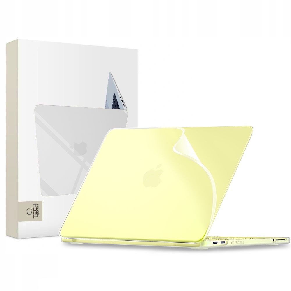 Tech-Protect Softshell-etui til MacBook Neo 13 2026 – gjennomsiktig matt